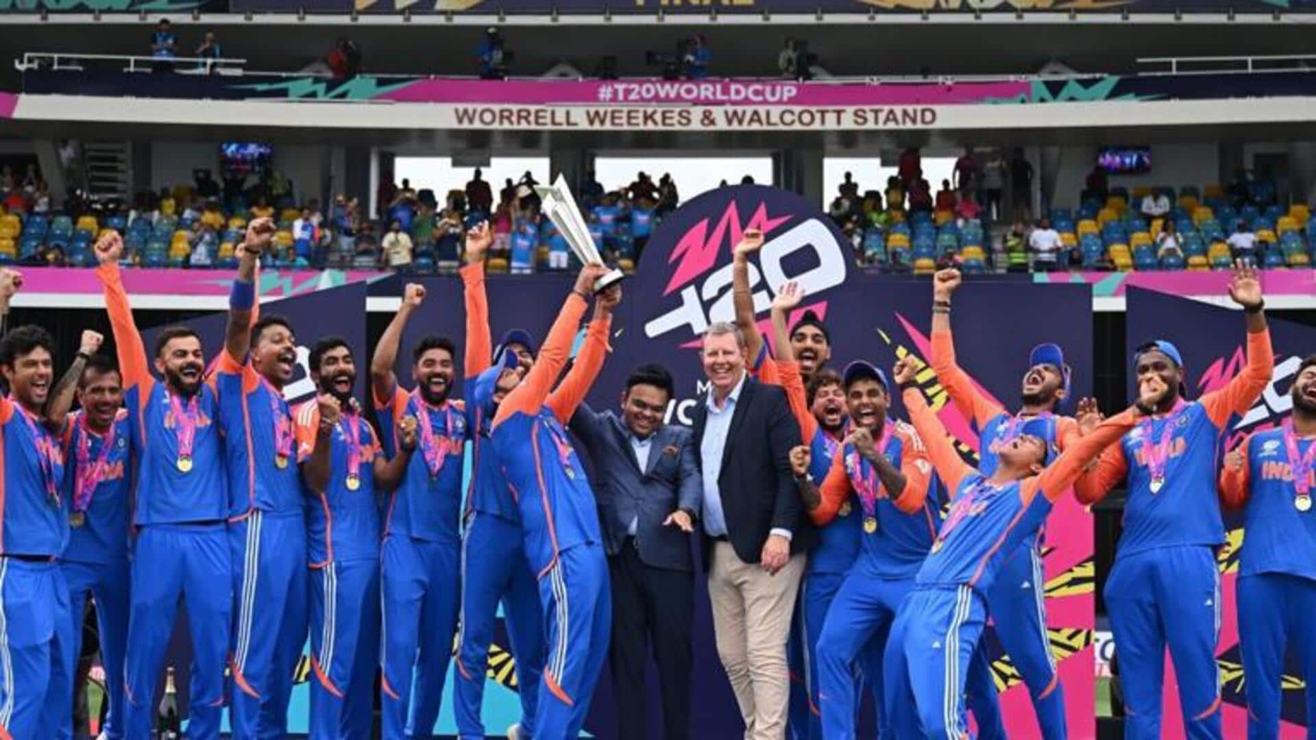 பார்படோஸை தாக்கிய சூறாவளி: T20 உலகக்கோப்பை சாம்பியன்கள் இந்தியா திரும்புவதில் சிக்கல்