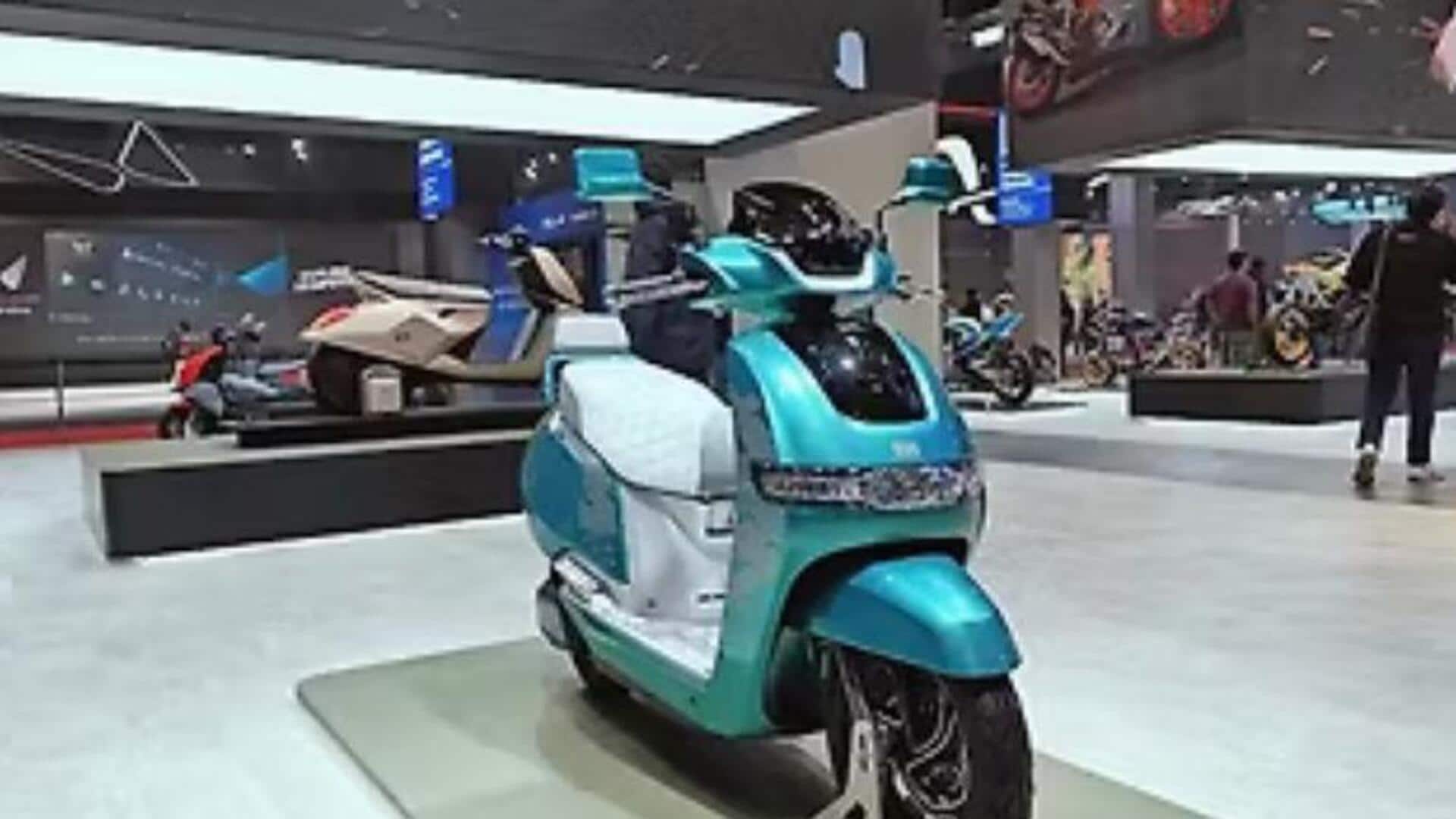 புதிய எலக்ட்ரிக் ஸ்கூட்டர் ஆகஸ்ட் 28 இல் அறிமுகம் செய்கிறது டிவிஎஸ் நிறுவனம் புதிய எலக்ட்ரிக் ஸ்கூட்டர் ஆகஸ்ட் 28 இல் அறிமுகம் செய்கிறது டிவிஎஸ் நிறுவனம்