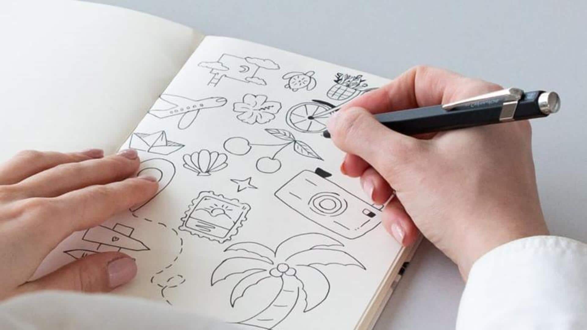 டூடுலிங் மூலம் மன அழுத்தம் குறைப்பது எப்படி? சுய-பராமரிப்பு டிப்ஸ்