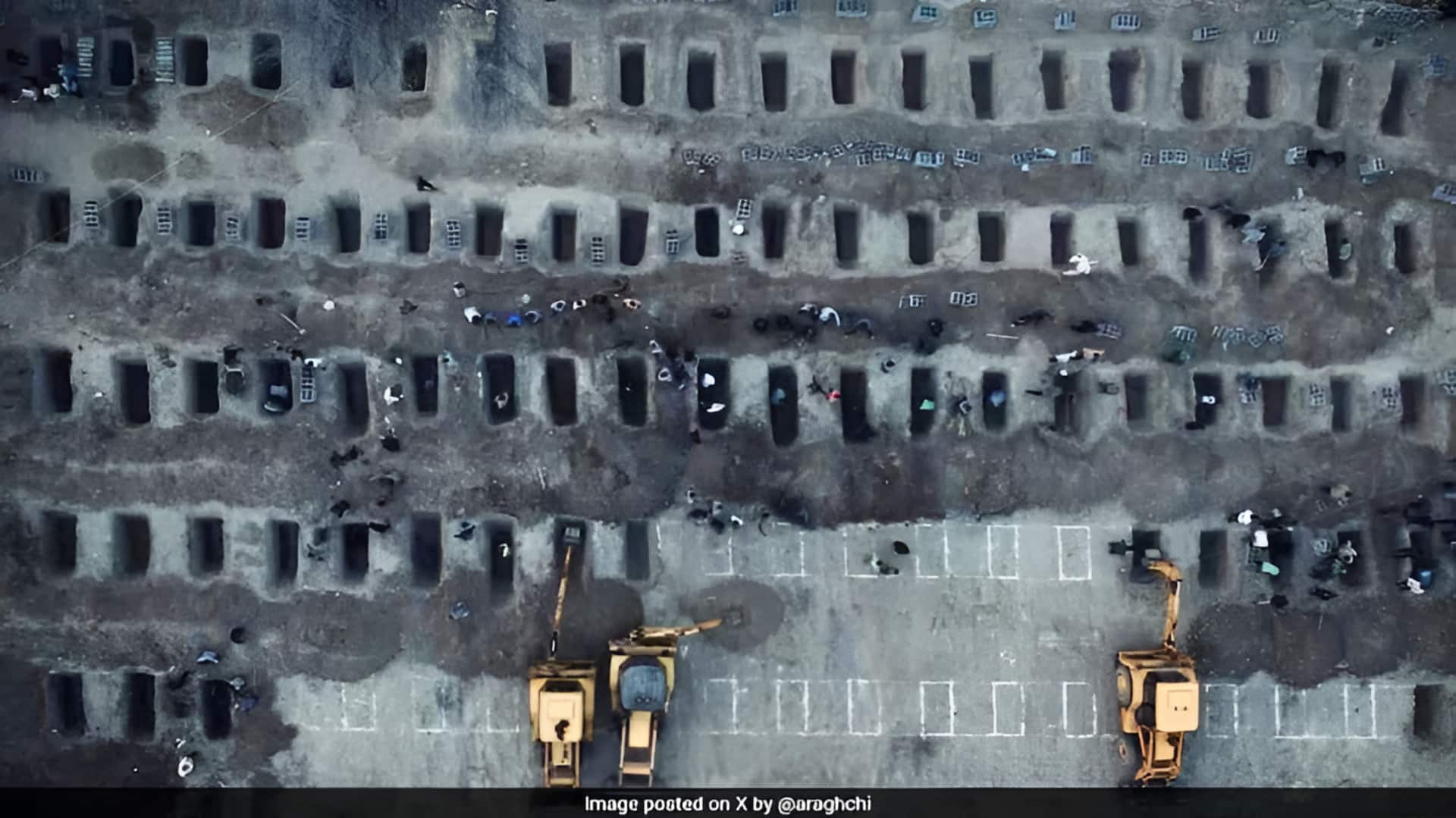 வைரலாகும் ஈரான் பகிர்ந்த கல்லறைகள் புகைப்படம்; ஆனால் Grok அதை பொய் என்கிறது