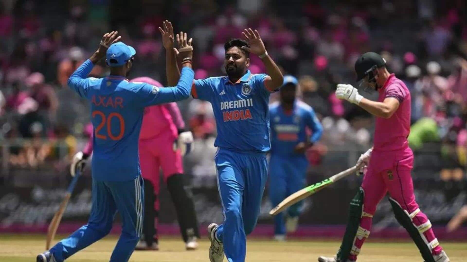 இந்தியா vs தென்னாப்பிரிக்கா 2வது ODI : முன்னோட்டம் மற்றும் புள்ளிவிபரங்கள்