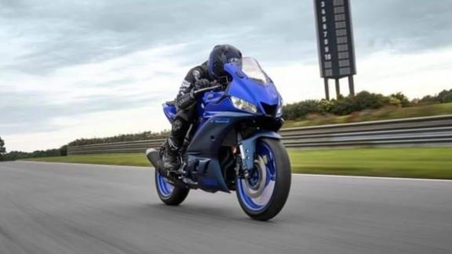 MotoGP நிகழ்வில் YZF-R3 பைக்கை காட்சிப்படுத்திய யமஹா