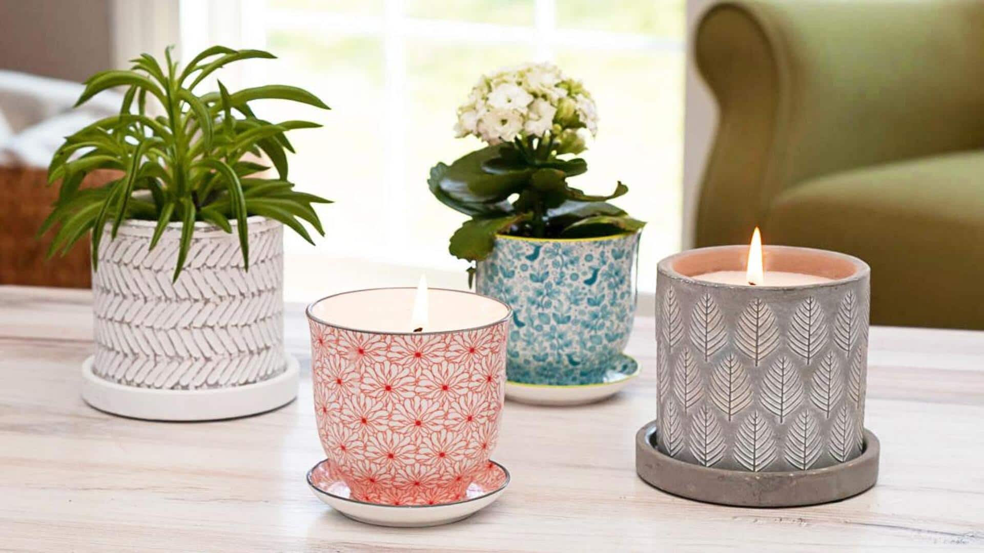 காலி மெழுகுவர்த்தி ஜாடிகளை பட்ஜெட் விலையில் மீண்டும் பயன்படுத்த 5 வழிகள்