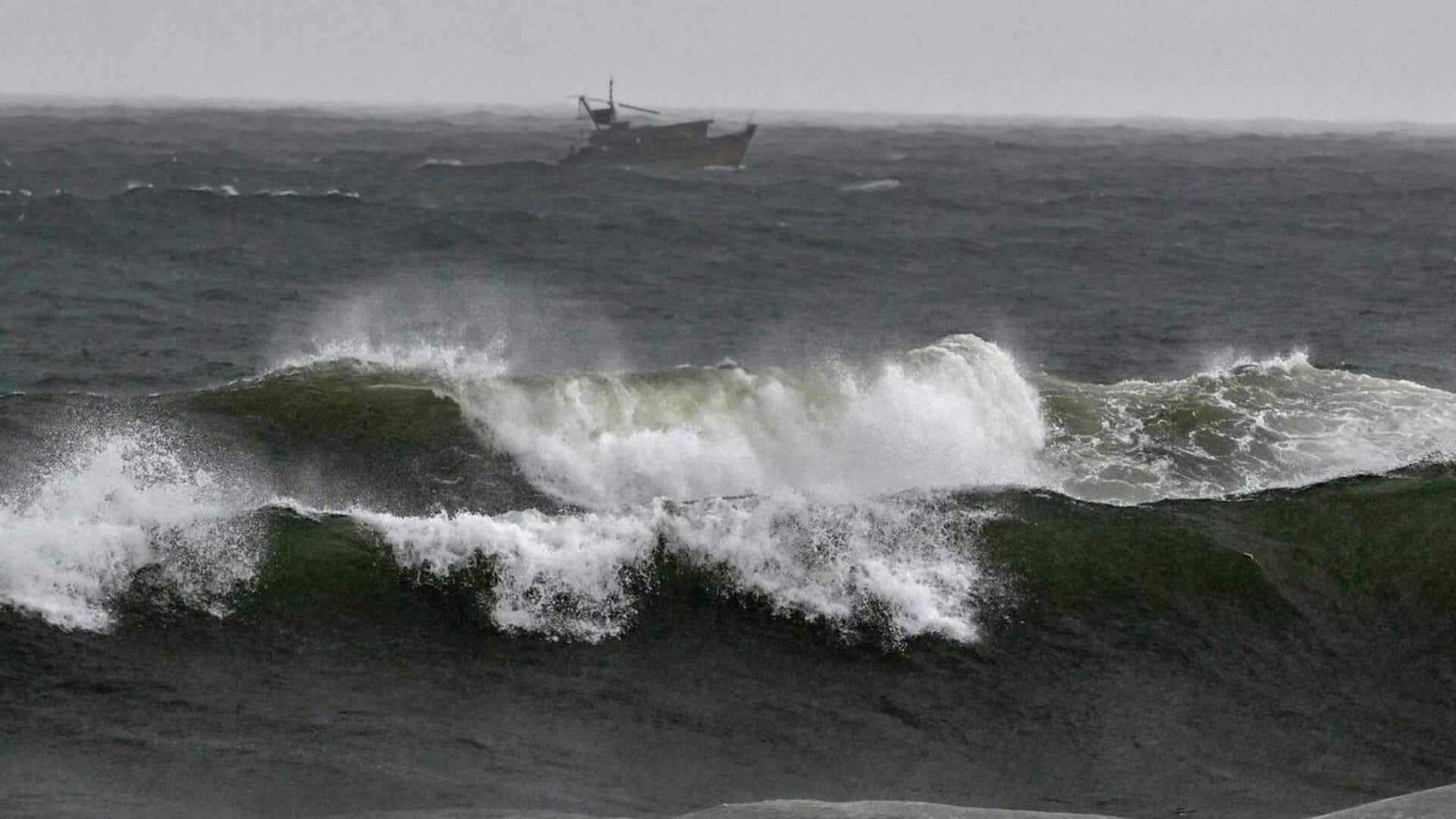 இன்று மாலை ஆந்திரா கடற்கரையை கடக்கும் 'மோந்தா' புயல்: தமிழ்நாட்டின் 9 மாவட்டங்களுக்கு கனமழை எச்சரிக்கை