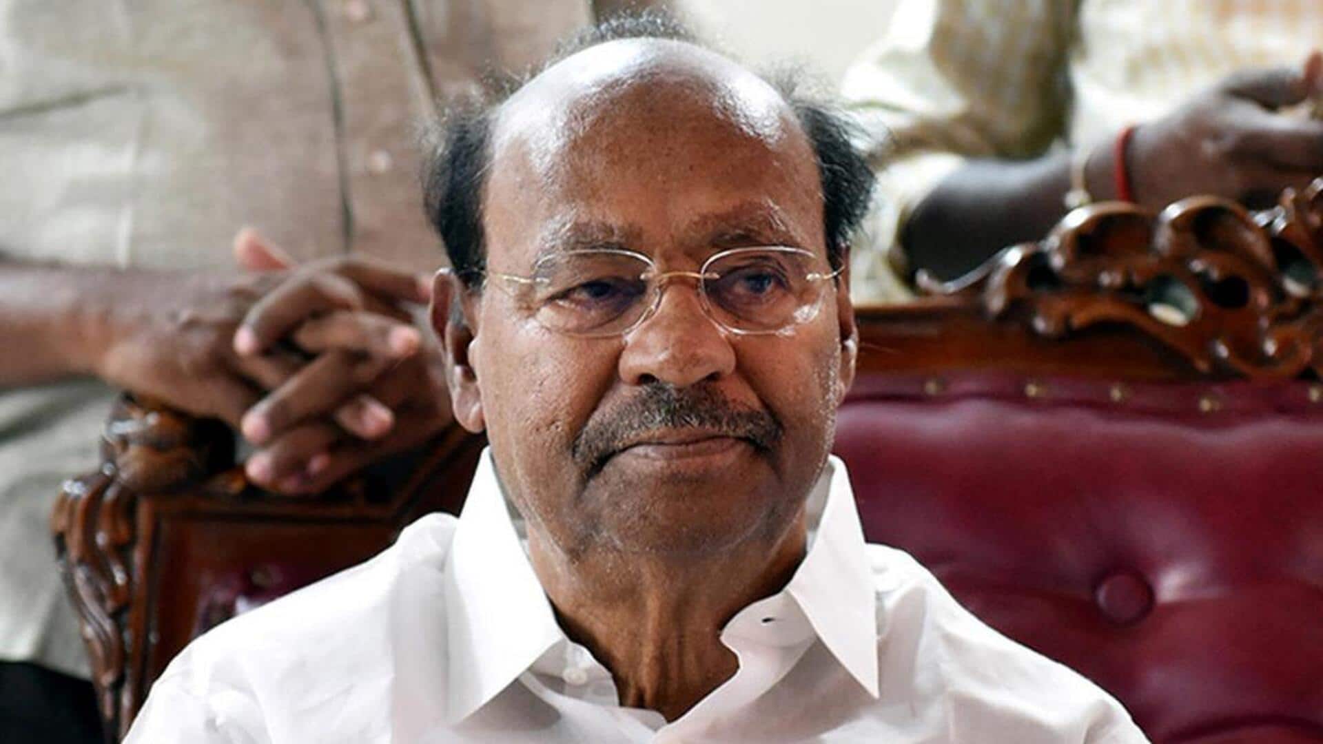 அன்புமணிக்கு தலைமைப் பண்பு இல்லை; 2026 வரை தலைவராக நீடிப்பேன் என டாக்டர் ராமதாஸ் உறுதி அன்புமணிக்கு தலைமைப் பண்பு இல்லை; 2026 வரை தலைவராக நீடிப்பேன் என டாக்டர் ராமதாஸ் உறுதி