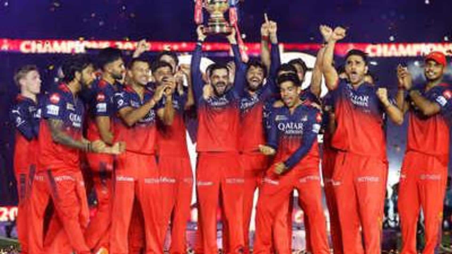 ஆர்சிபி கேர்ஸ்: மூன்று மாத சமூக ஊடக மௌனத்திற்கு பிறகு புதிய அறிவிப்பை வெளியிட்ட ஆர்சிபி நிர்வாகம் ஆர்சிபி கேர்ஸ்: மூன்று மாத சமூக ஊடக மௌனத்திற்கு பிறகு புதிய அறிவிப்பை வெளியிட்ட ஆர்சிபி நிர்வாகம்
