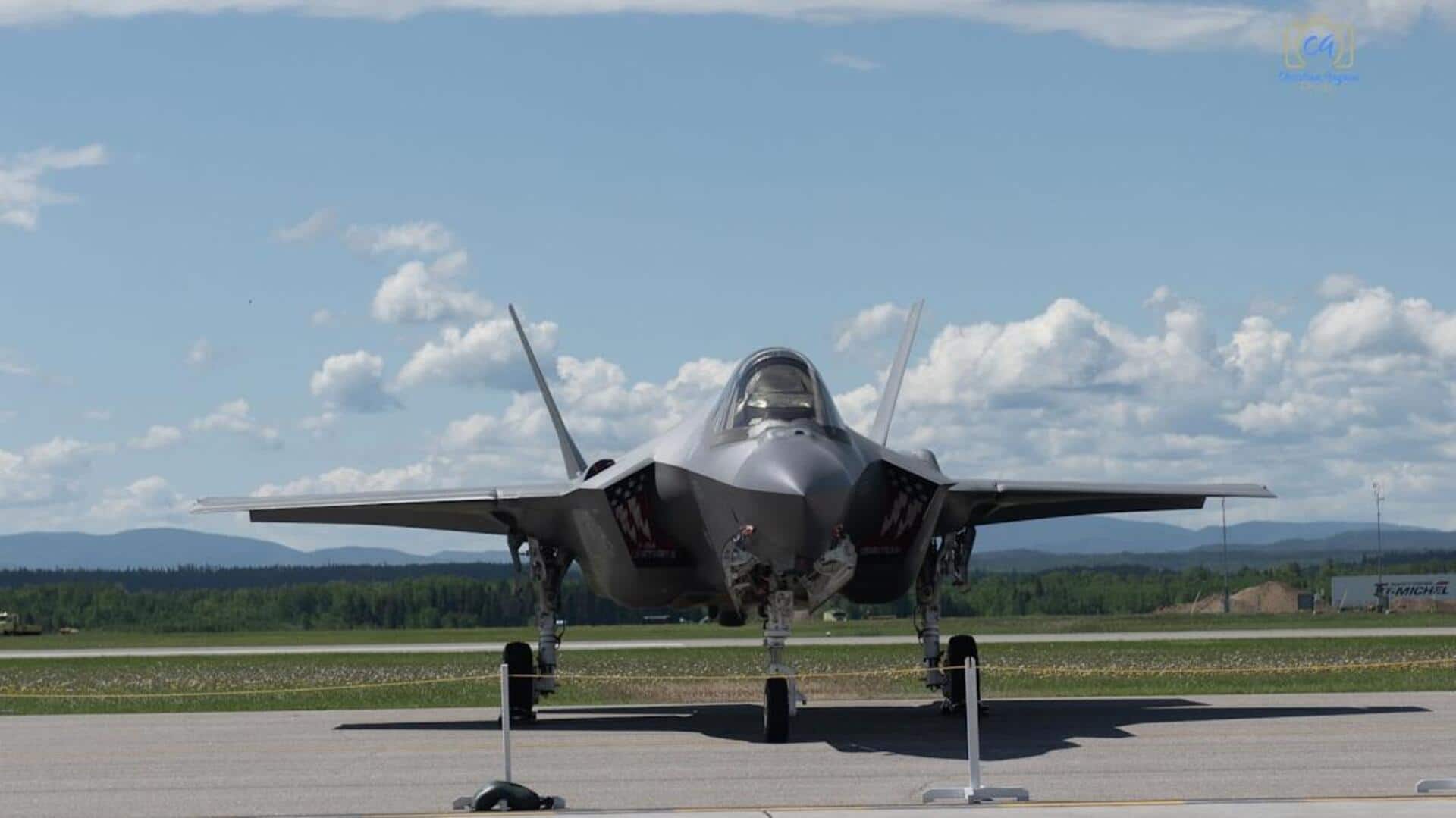 அமெரிக்காவின் F-35 போர் விமானத்தை சுட்டதா ஈரான்? வைரலாகும் வீடியோ