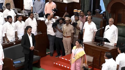 தமிழ்த்தாய் வாழ்த்துடன் தமிழக சட்டப்பேரவை கூட்டத்தொடர் தொடங்கியது