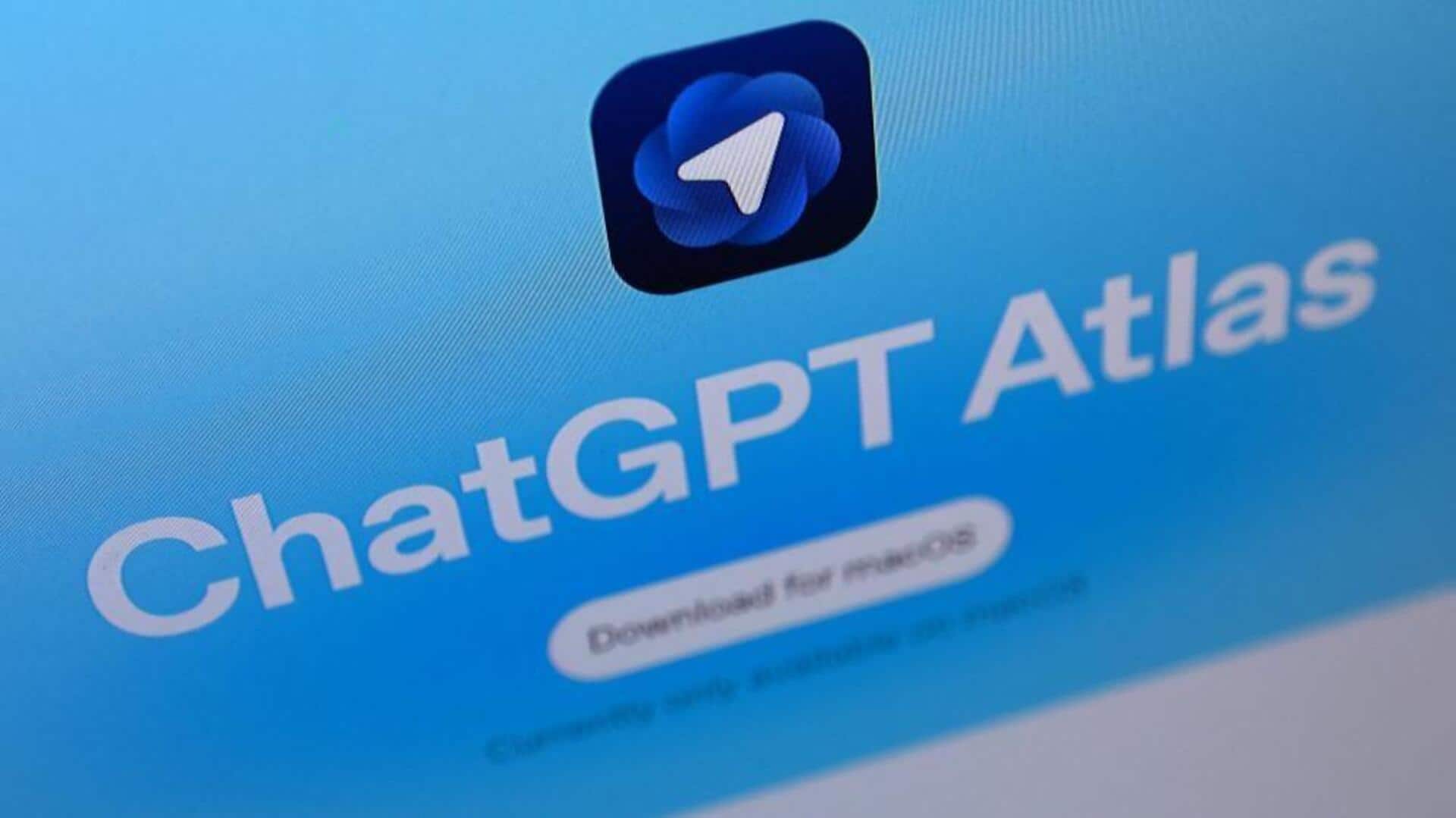 ChatGPT-ஆல் இயக்கப்படும் AI பிரவுசர் Atlas-ஐ OpenAI அறிமுகப்படுத்துகிறது ChatGPT-ஆல் இயக்கப்படும் AI பிரவுசர் Atlas-ஐ OpenAI அறிமுகப்படுத்துகிறது