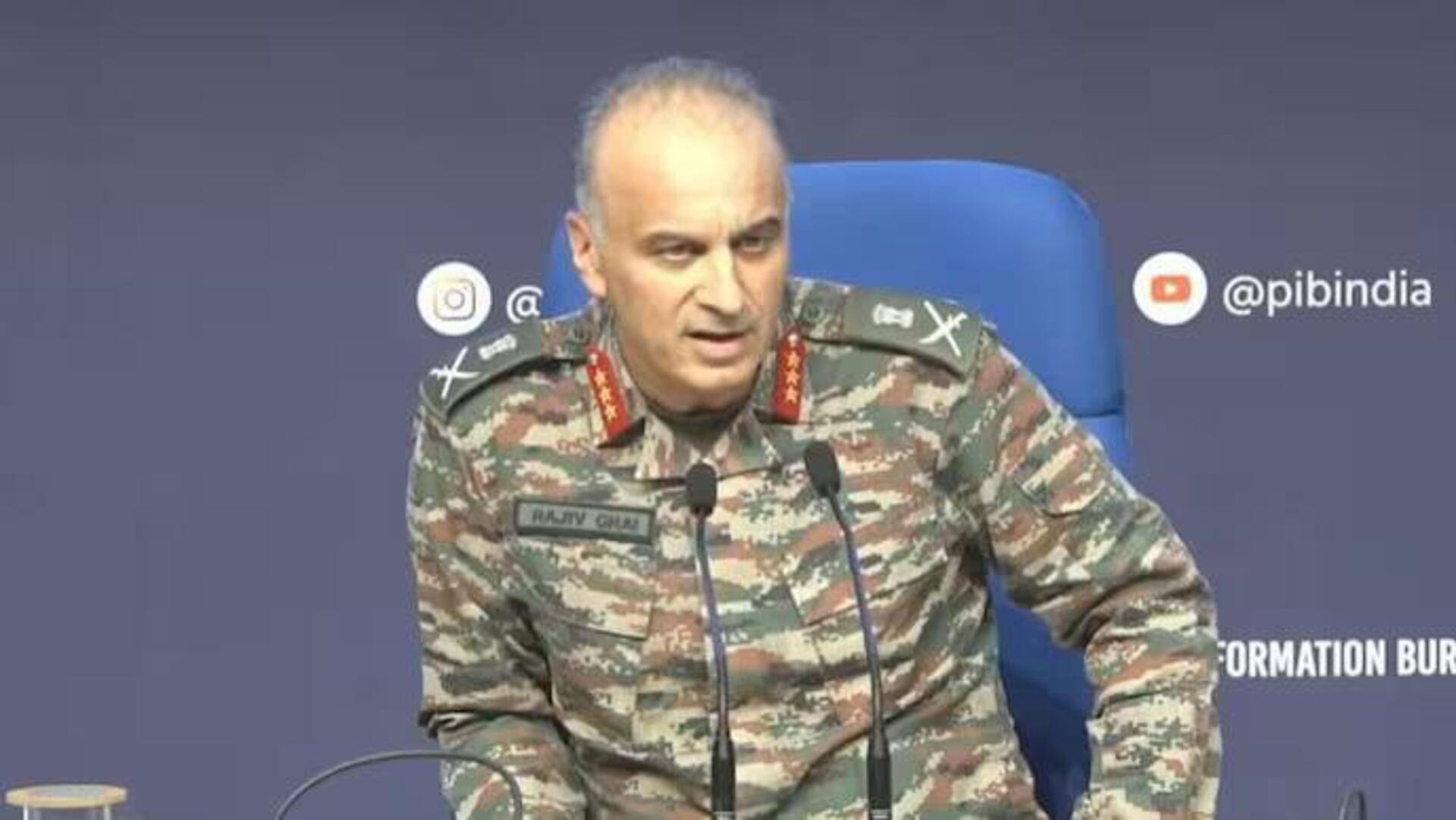 இந்திய ராணுவ DGMO செய்தியாளர் சந்திப்பு; விபரம் உள்ளே