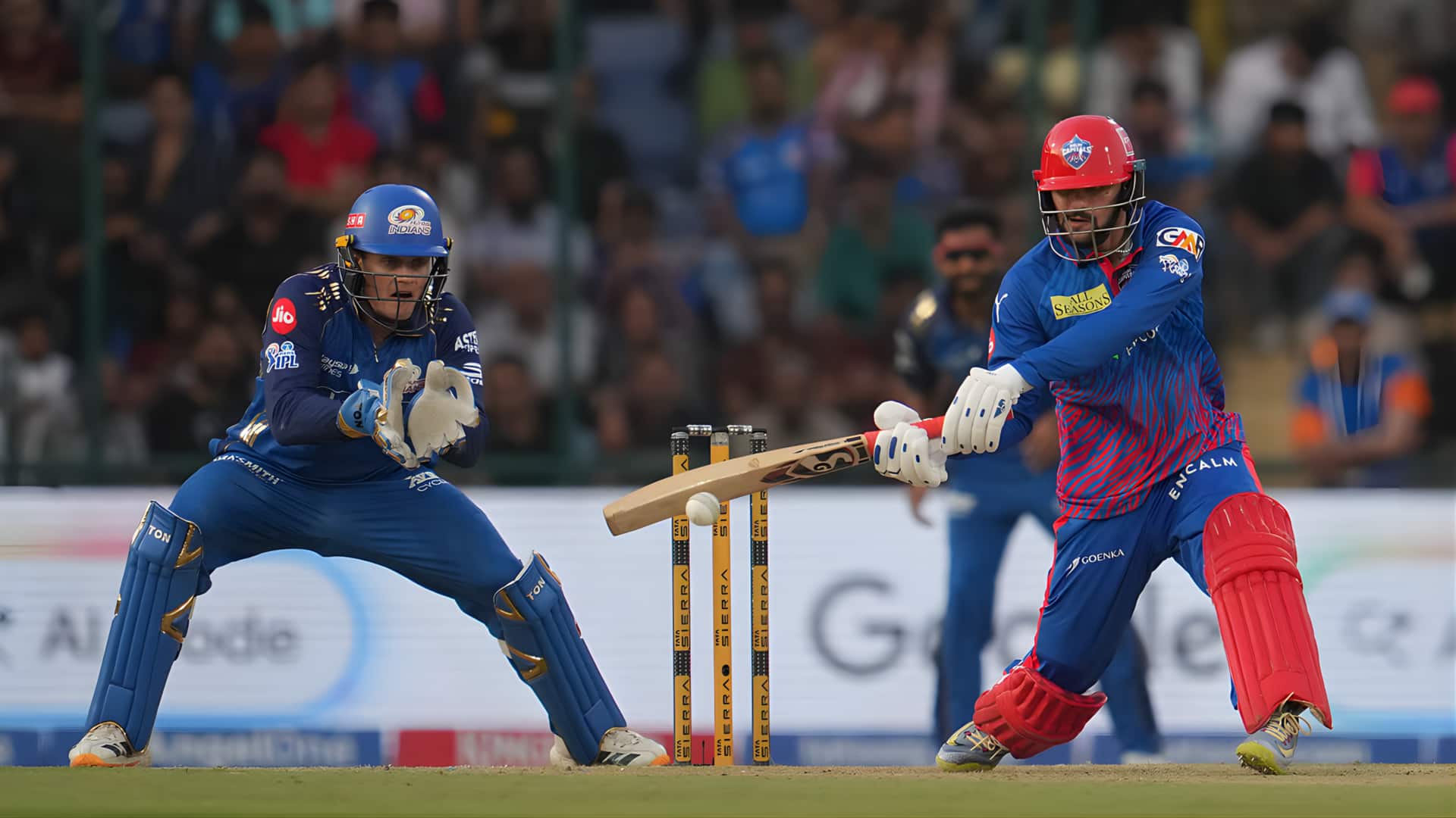 மும்பையை வீழ்த்திய டெல்லி! சமீர் ரிஸ்வியின் அதிரடியில் டெல்லி கேபிடல்ஸ் அபார வெற்றி!