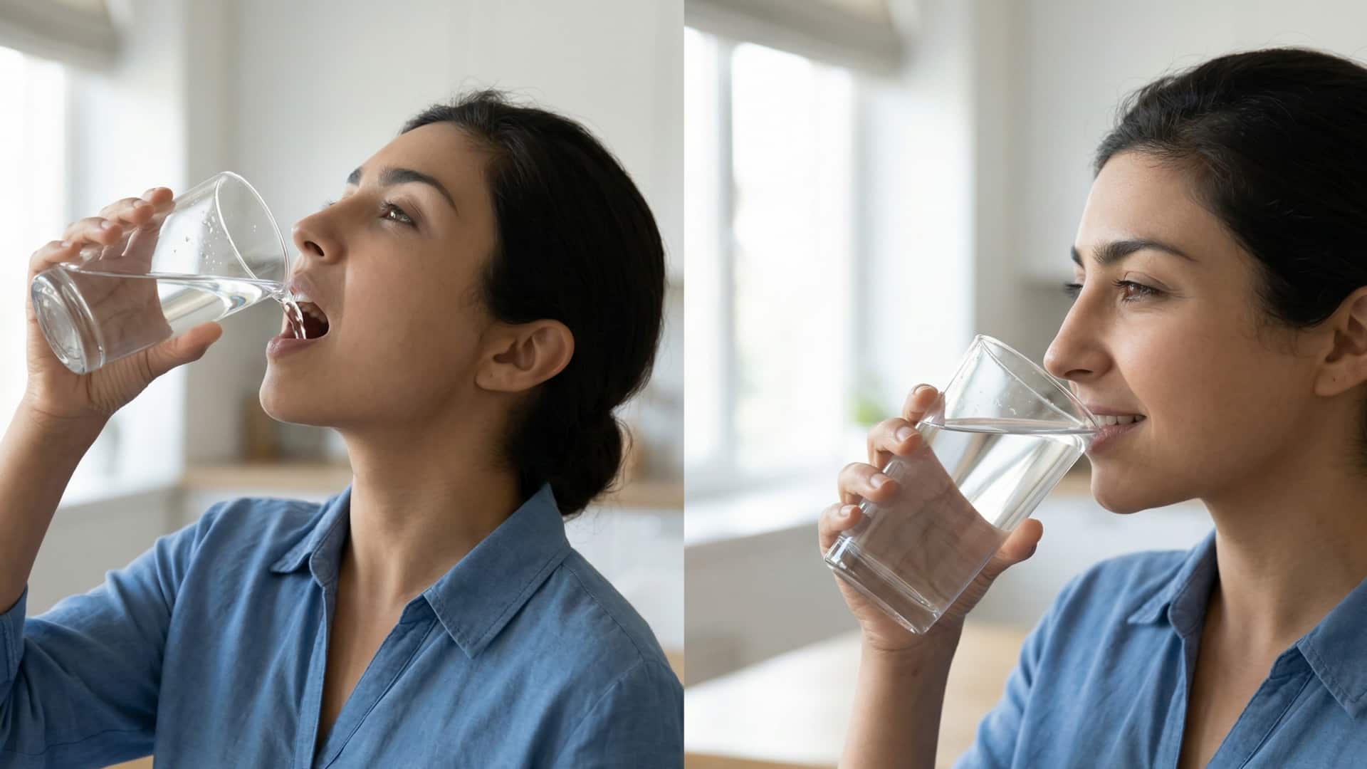 தண்ணீர் குடிக்கும் சரியான முறை: அண்ணாந்து குடிப்பதா அல்லது கவ்வி குடிப்பதா? முதலில் இதை தெரிஞ்சிக்கோங்க
