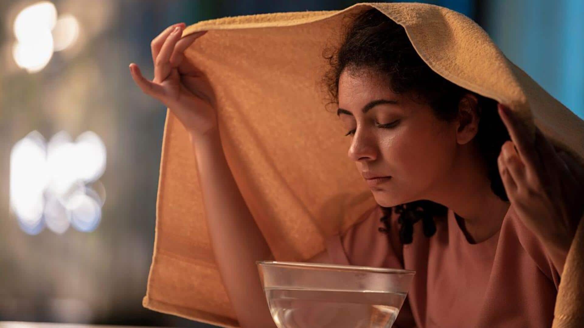 சைனஸ்கள் அடைப்பா? பூண்டு சேர்த்து நீராவி பிடிக்க ட்ரை செய்து பாருங்கள்