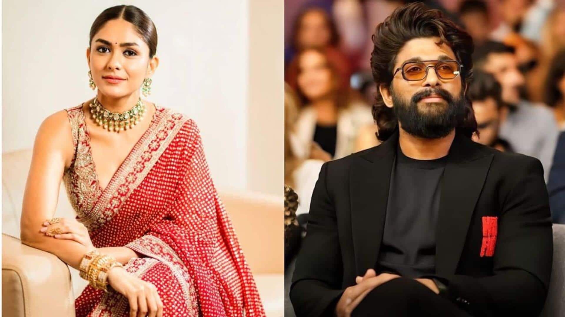 அல்லு அர்ஜுன்- இயக்குநர் அட்லீயின் பிரம்மாண்ட படத்தில் இணைந்தார் மிருணாள் தாக்கூர் அல்லு அர்ஜுன்- இயக்குநர் அட்லீயின் பிரம்மாண்ட படத்தில் இணைந்தார் மிருணாள் தாக்கூர்