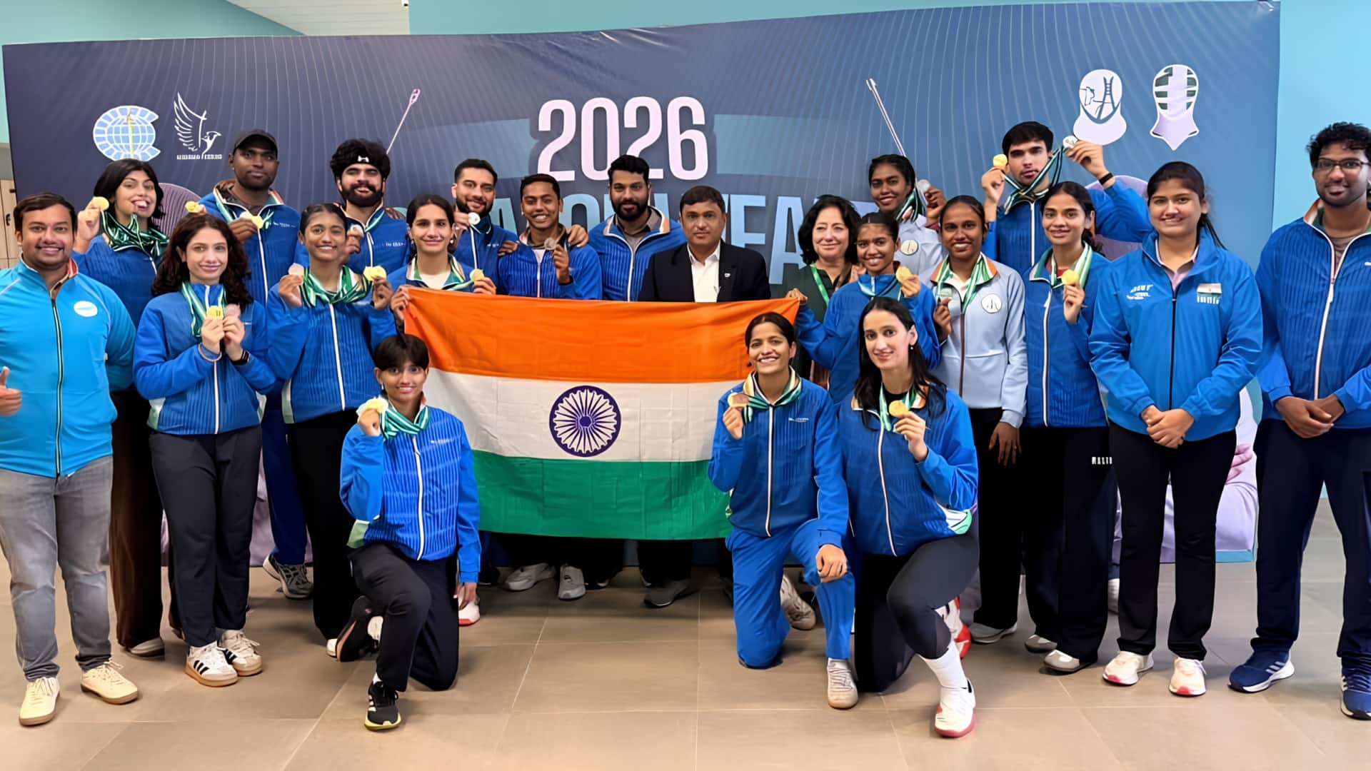 காமன்வெல்த் ஃபென்சிங் சாம்பியன்ஷிப்பில் முதன்முறையாக ஒட்டுமொத்த சாம்பியன் பட்டம் வென்றது இந்தியா