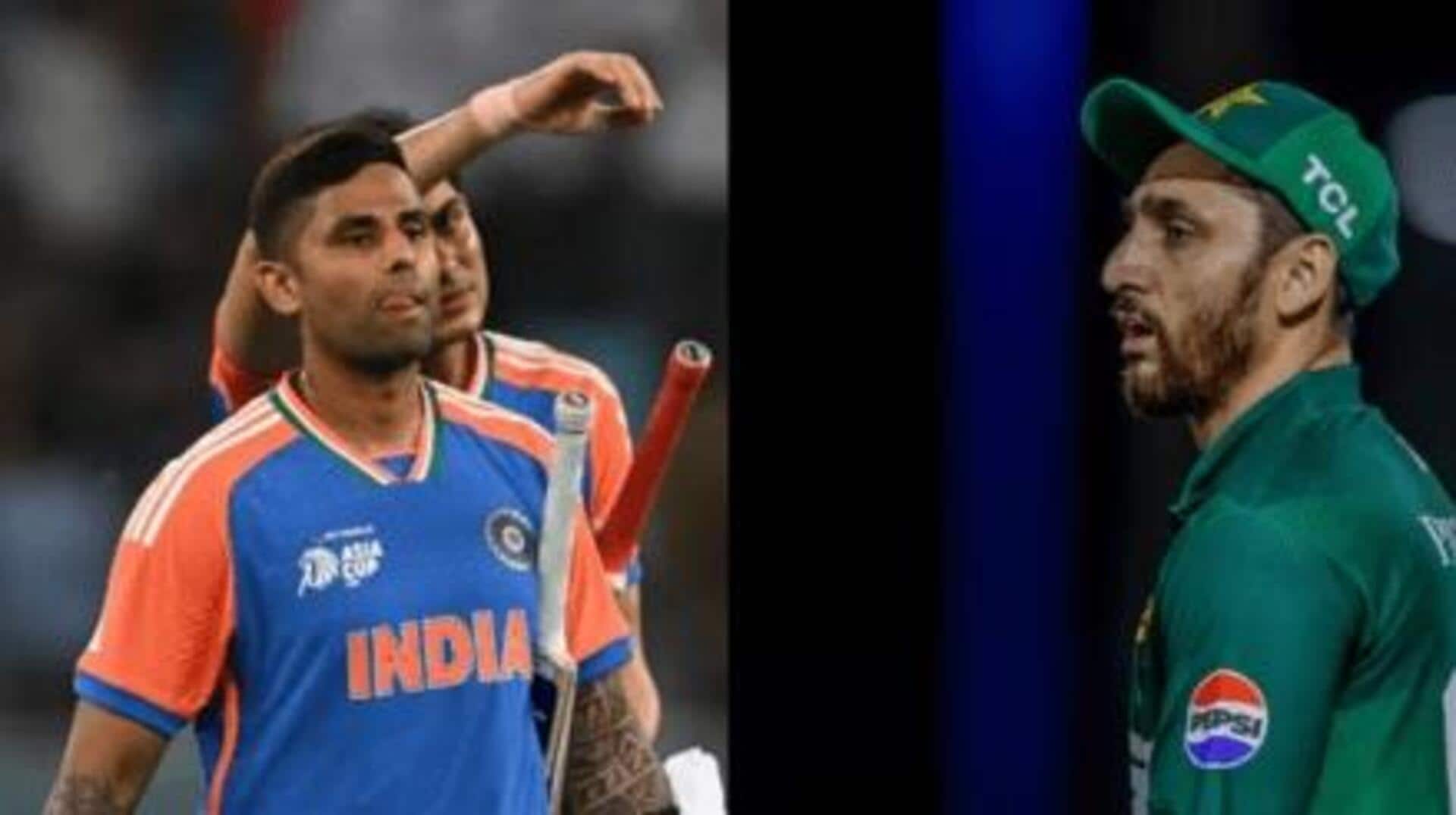 ஆசிய கோப்பை 2025 INDvsPAK: டாஸ் வென்றது பாகிஸ்தான்; இந்தியா முதலில் பந்துவீச்சு