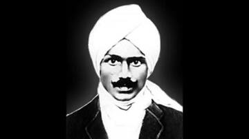 பாரதியாரின் 103வது நினைவுநாள் - கடலூர் மத்திய சிறையிலுள்ள சிலைக்கு போலீசார் மரியாதை