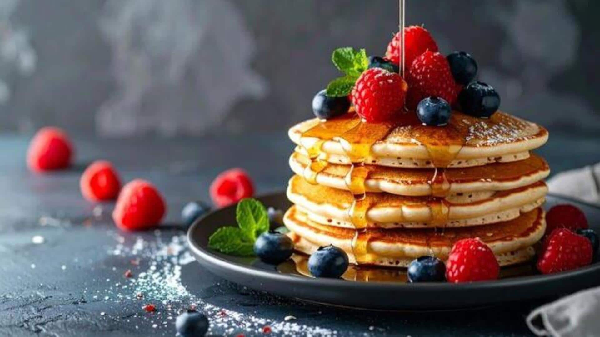 ஆரோக்கியமான காலை உணவுகள்: சிறுதானிய மாவு பான் கேக்குகள்