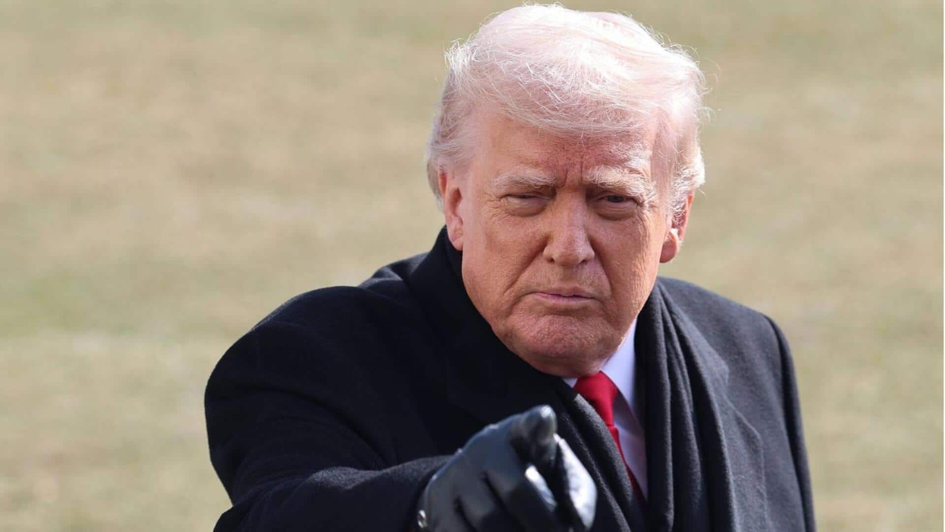 ஈரானுக்கு அமெரிக்க அதிபர் டொனால்ட் ட்ரம்ப் எச்சரிக்கை: அணு ஆயுதப் பேச்சுவார்த்தைக்கு அழைப்பு