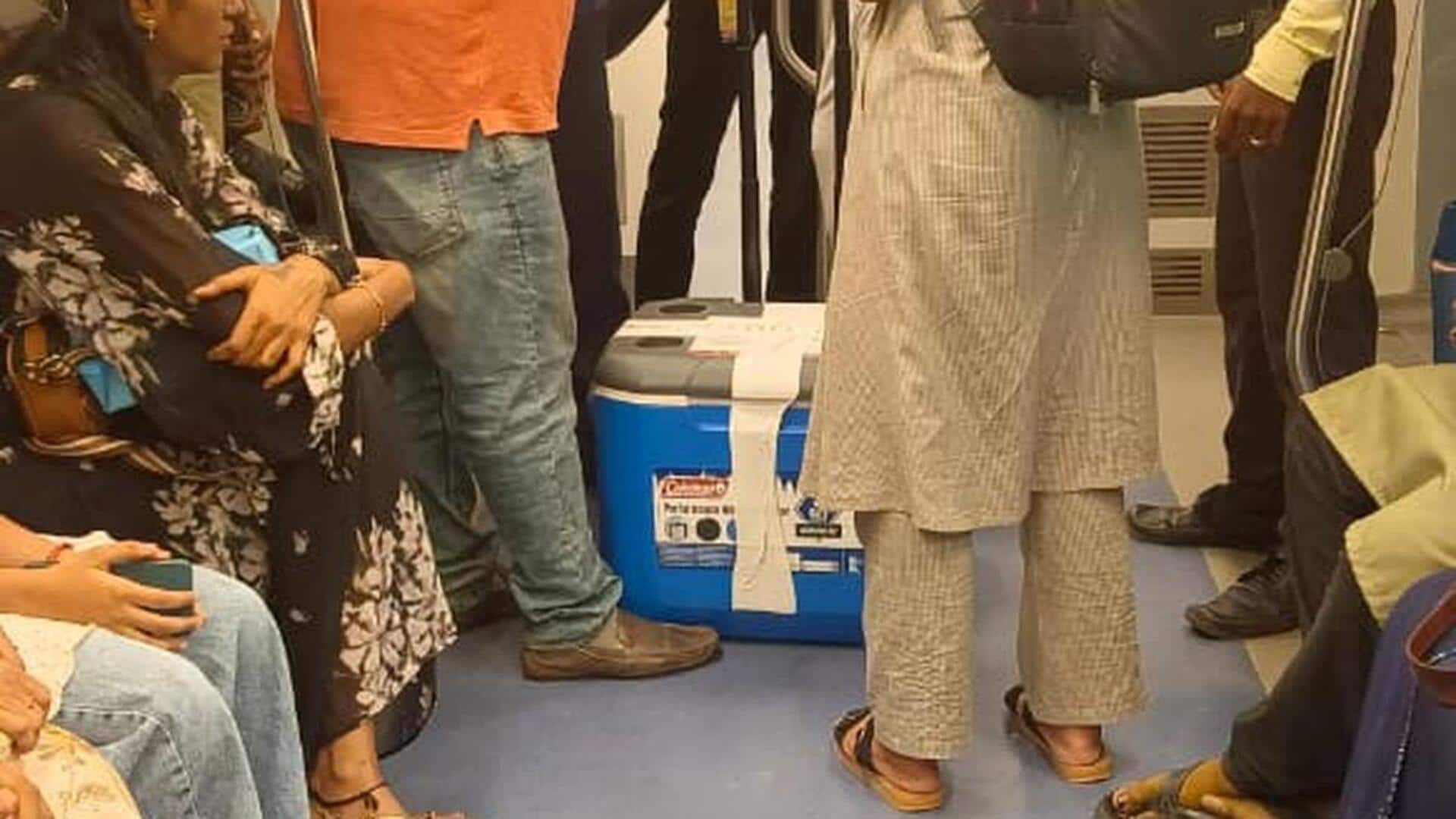 உயிர் காக்கும் உடலுறுப்பை 21 நிமிடங்களில் இலக்கைச் சேர உதவிய சென்னை மெட்ரோ ரயில்