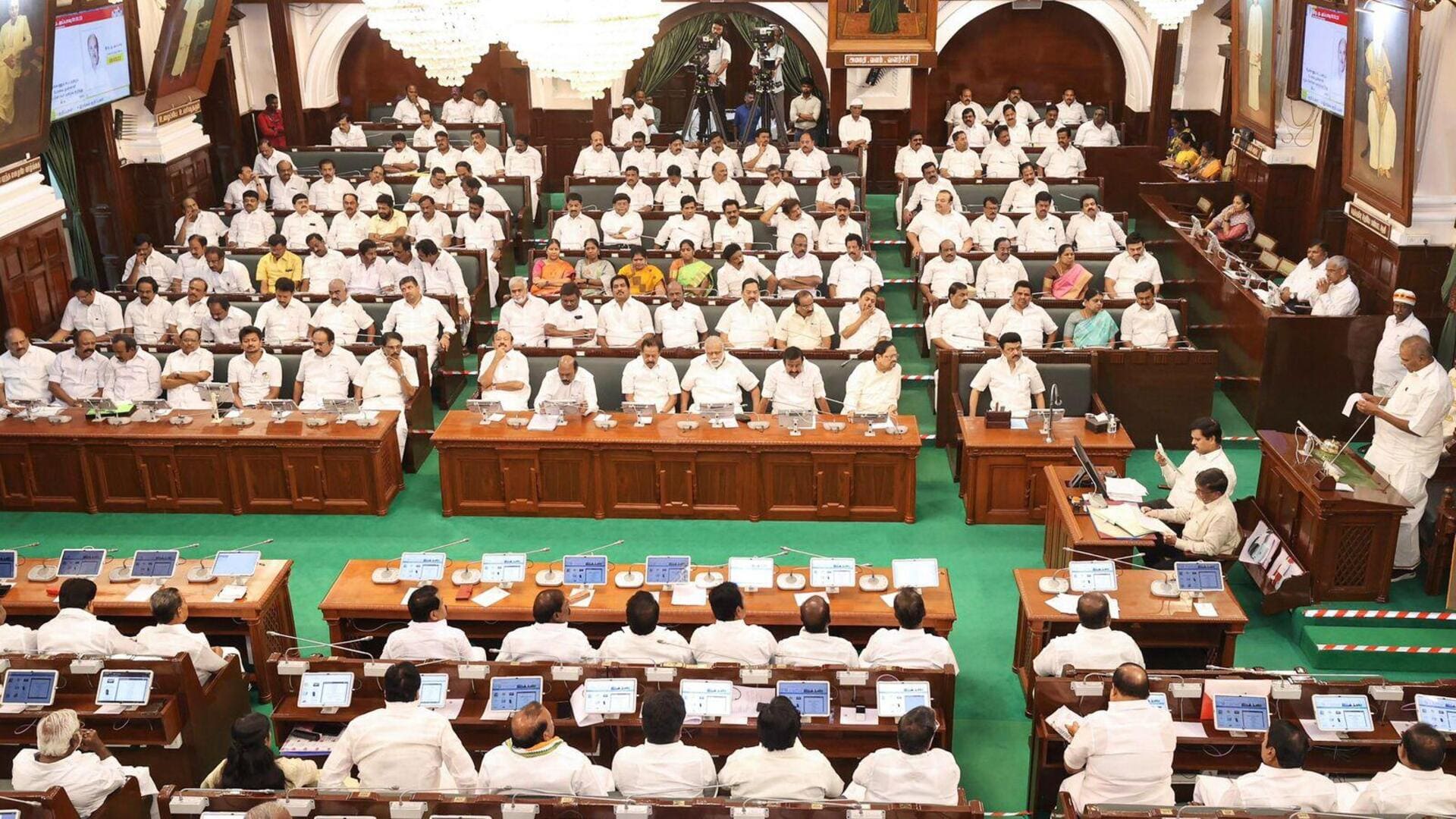 தமிழக சட்டசபைக் கூட்டத்தொடர் நாளை ஆரம்பம்; 4 நாட்கள் நடைபெறுகிறது