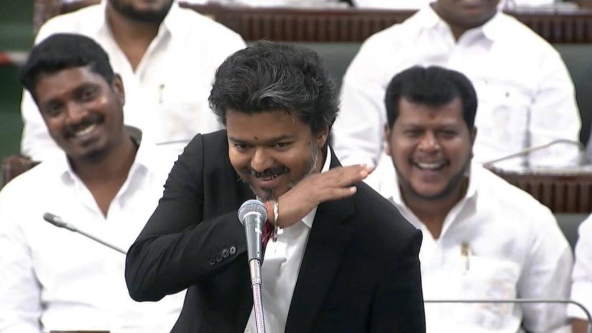 சட்டசபையில் முதல்வர் விஜய் பதில் உரை: எதிர்க்கட்சிகளுக்கு பதிலடி கொடுத்து குட்டி ஸ்டோரி