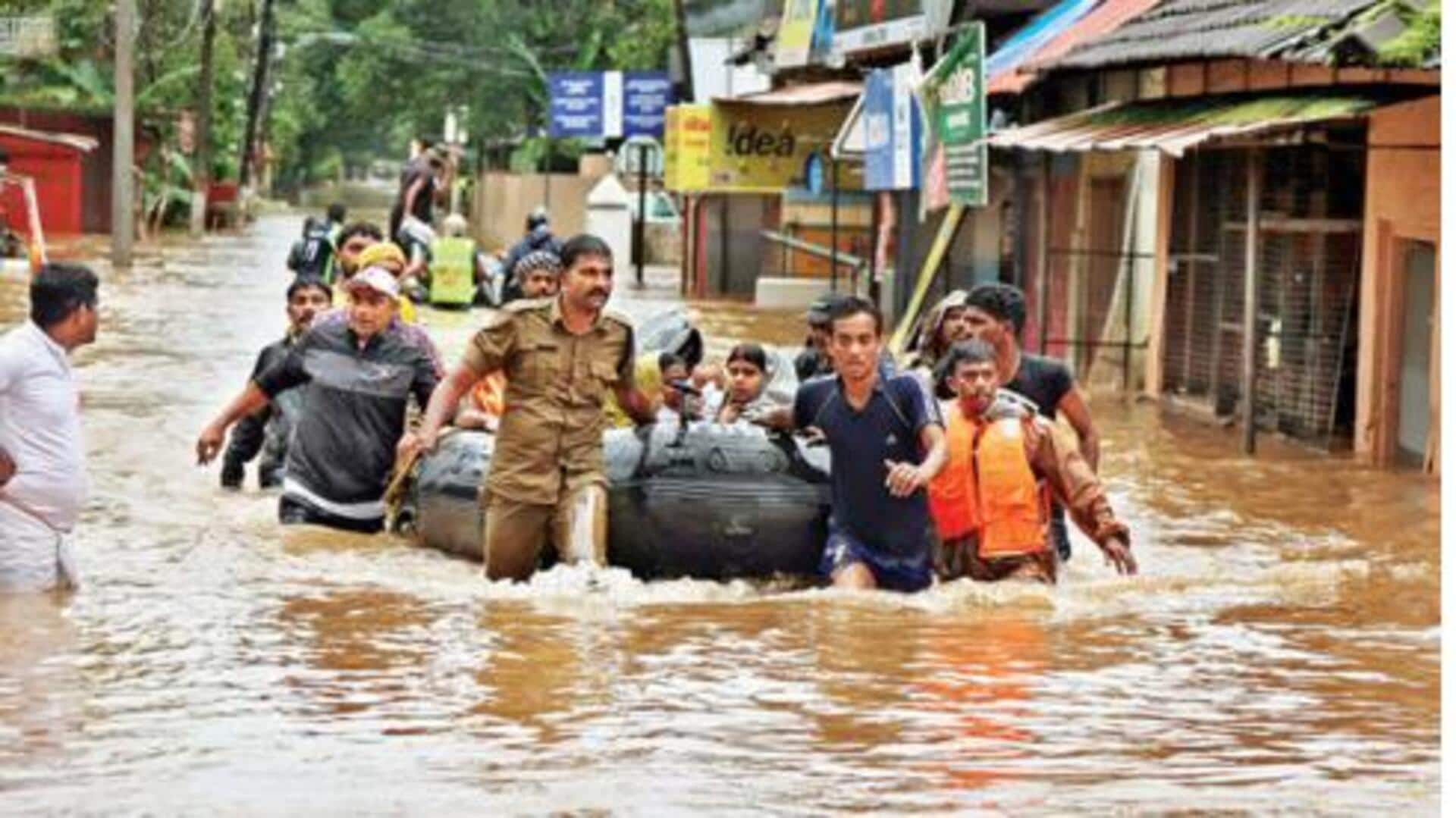 கன்னியாகுமரியில் கனமழை காரணமாக வெள்ளம் - பாதுகாப்பான இடத்திற்கு மக்கள் மாற்றம் 