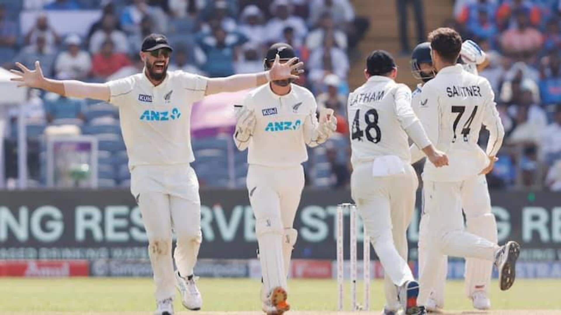 INDvsNZ 2வது டெஸ்ட்; 113 ரன்கள் வித்தியாசத்தில் வெற்றி; இந்திய அணியின் 12 ஆண்டு சாதனைக்கு முற்றுப்புள்ளி வைத்தது நியூசிலாந்து