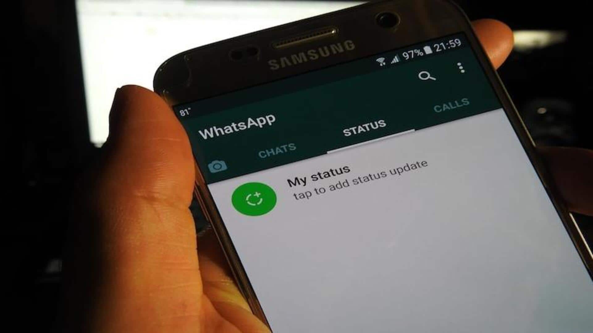 இனி Whatsapp ஸ்டேட்டஸ் பார்க்க 'Updates' போக வேண்டாம்; சாட் லிஸ்டிலேயே வரும் புதிய வசதி