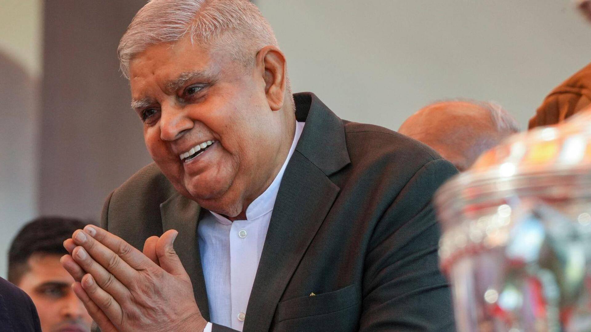 துணை ஜனாதிபதி ஜக்தீப் தன்கர் திடீர் ராஜினாமா: அடுத்து என்ன நடக்கும்? அவருக்கு மாற்று யார்? துணை ஜனாதிபதி ஜக்தீப் தன்கர் திடீர் ராஜினாமா: அடுத்து என்ன நடக்கும்? அவருக்கு மாற்று யார்?