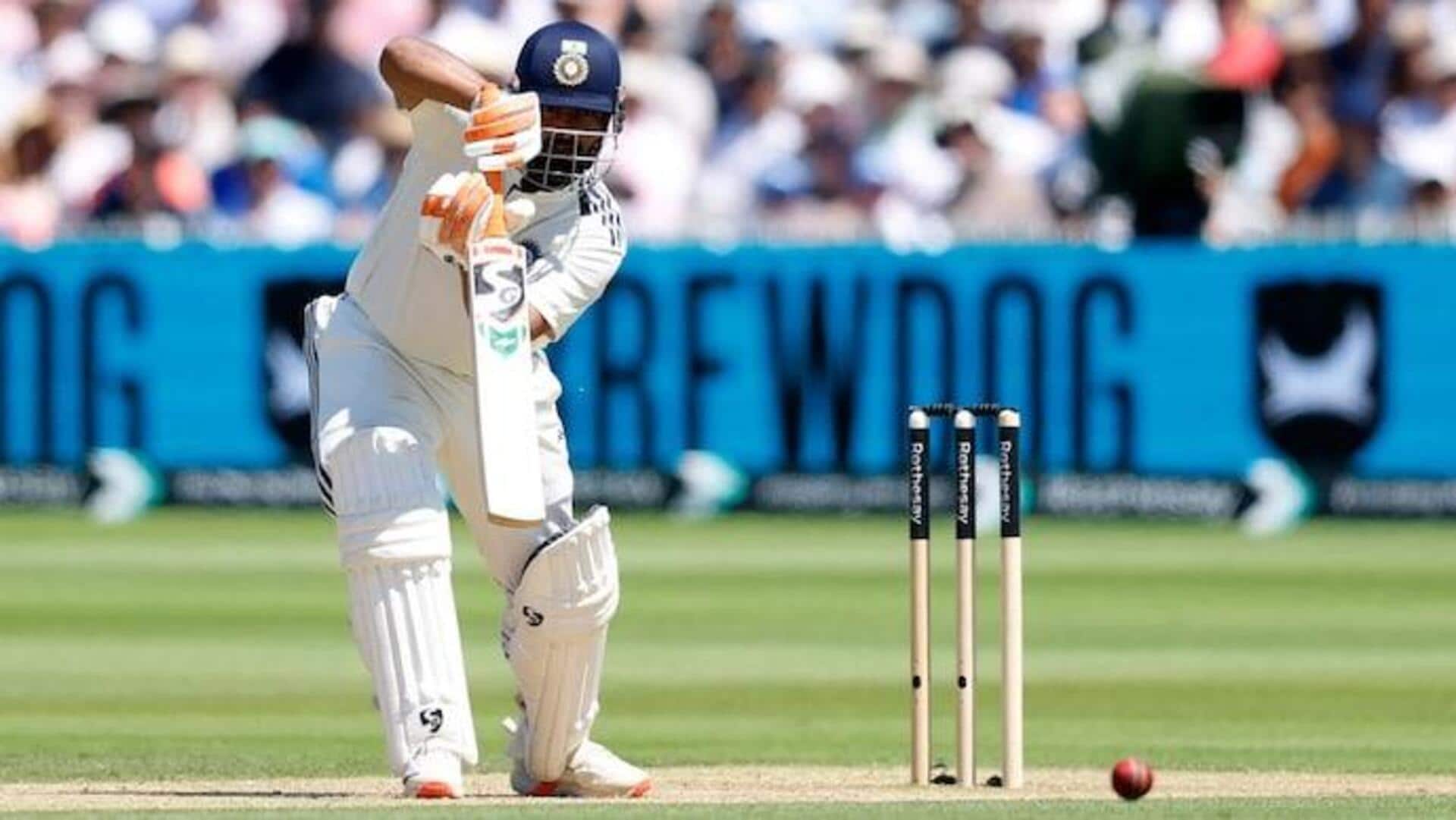 இங்கிலாந்தில் ஒரு சீரீஸில் விக்கெட் கீப்பராக அதிக ரன்கள் குவித்து ரிஷப் பண்ட் சாதனை