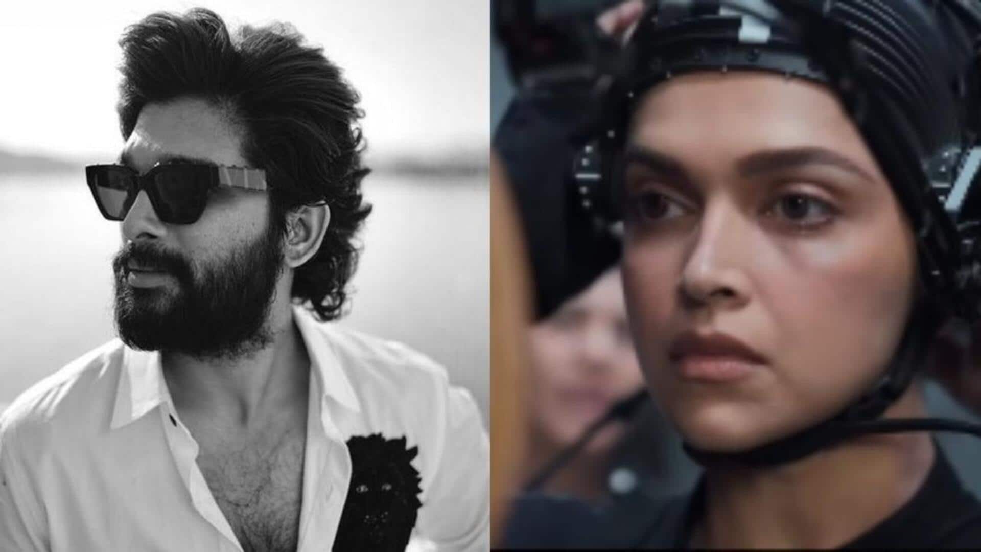அல்லு அர்ஜுன்-அட்லீயின் 'AA22xA6' படத்தின் படப்பிடிப்பில் தீபிகா