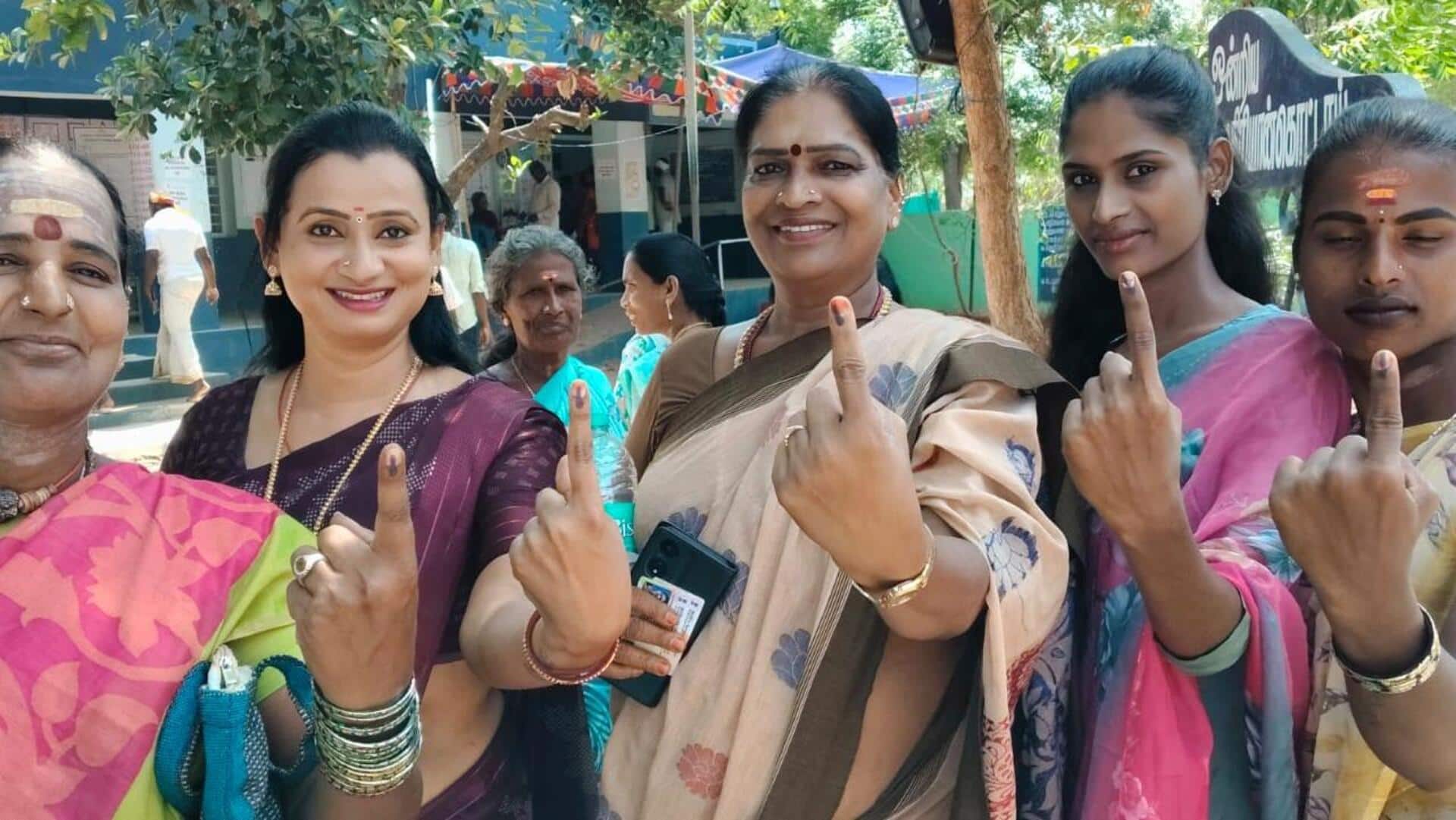 தமிழகம், மேற்கு வங்கத்தில் வரலாற்றிலேயே அதிகபட்ச வாக்குப்பதிவு பதிவாகியுள்ளது