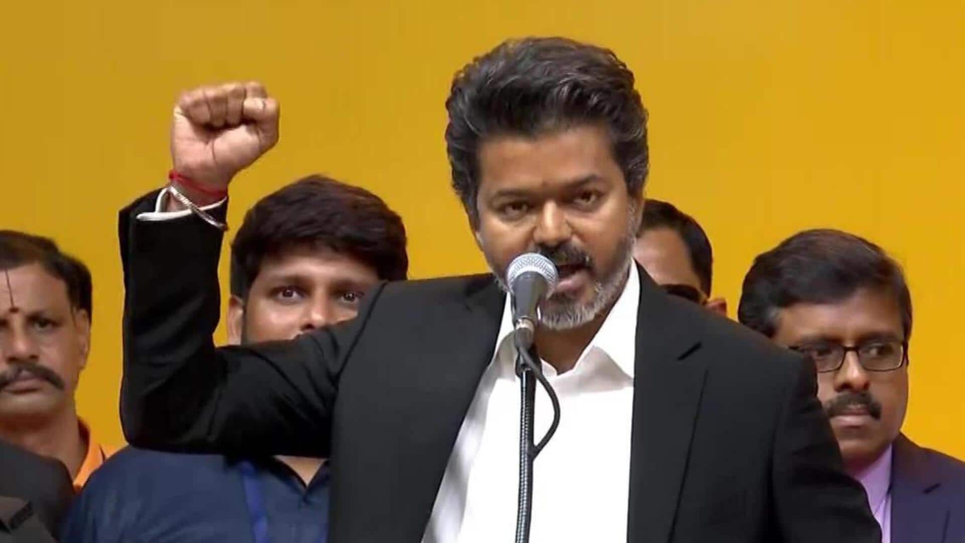 மன்னர் பரம்பரை அல்ல, உங்கள் வீட்டுப் பிள்ளை! முதலமைச்சராக பொறுப்பேற்ற பின் விஜய் ஆற்றிய உருக்கமான முதல் உரை!