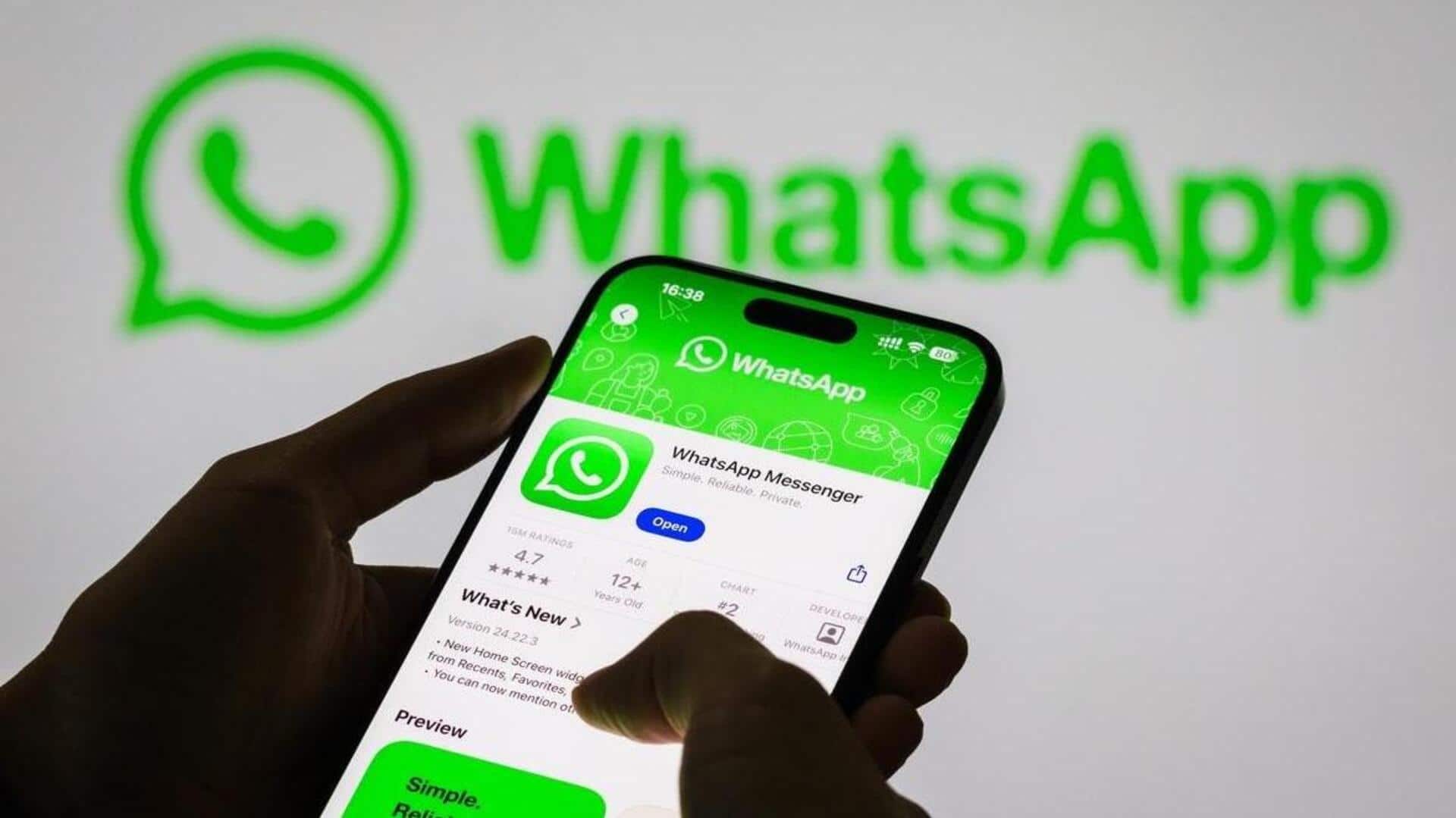 விரைவில், வாட்ஸ்அப் அக்கவுண்ட் இல்லாதவர்களுக்கு கூட மெசேஜ் அனுப்பலாம்! விரைவில், வாட்ஸ்அப் அக்கவுண்ட் இல்லாதவர்களுக்கு கூட மெசேஜ் அனுப்பலாம்!