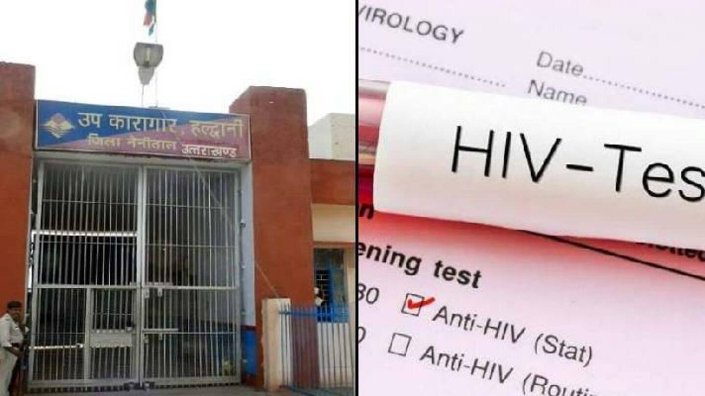 உத்தராகண்ட் சிறையில் 1 பெண் உட்பட 44 பேருக்கு HIV பாசிட்டிவ்