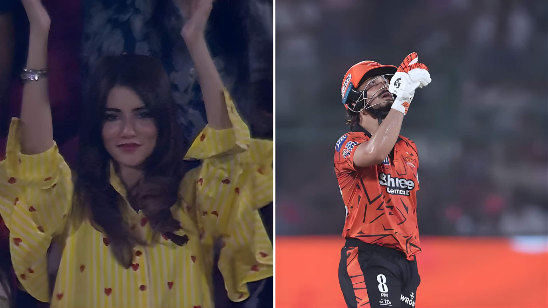 ஐபிஎல் 2026: இஷான் கிஷனின் அதிரடி அரைசதம்; அதிதி ஹுண்டியா கைதட்டி ஆரவாரம்