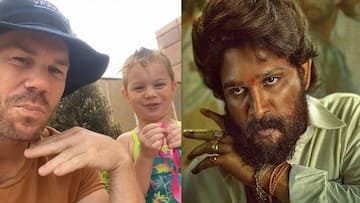 அல்லு அர்ஜுனுக்கு "புஷ்பா"ஸ்டைலில் வாழ்த்து கூறிய ஆஸி. வீரர் டேவிட் வார்னர்