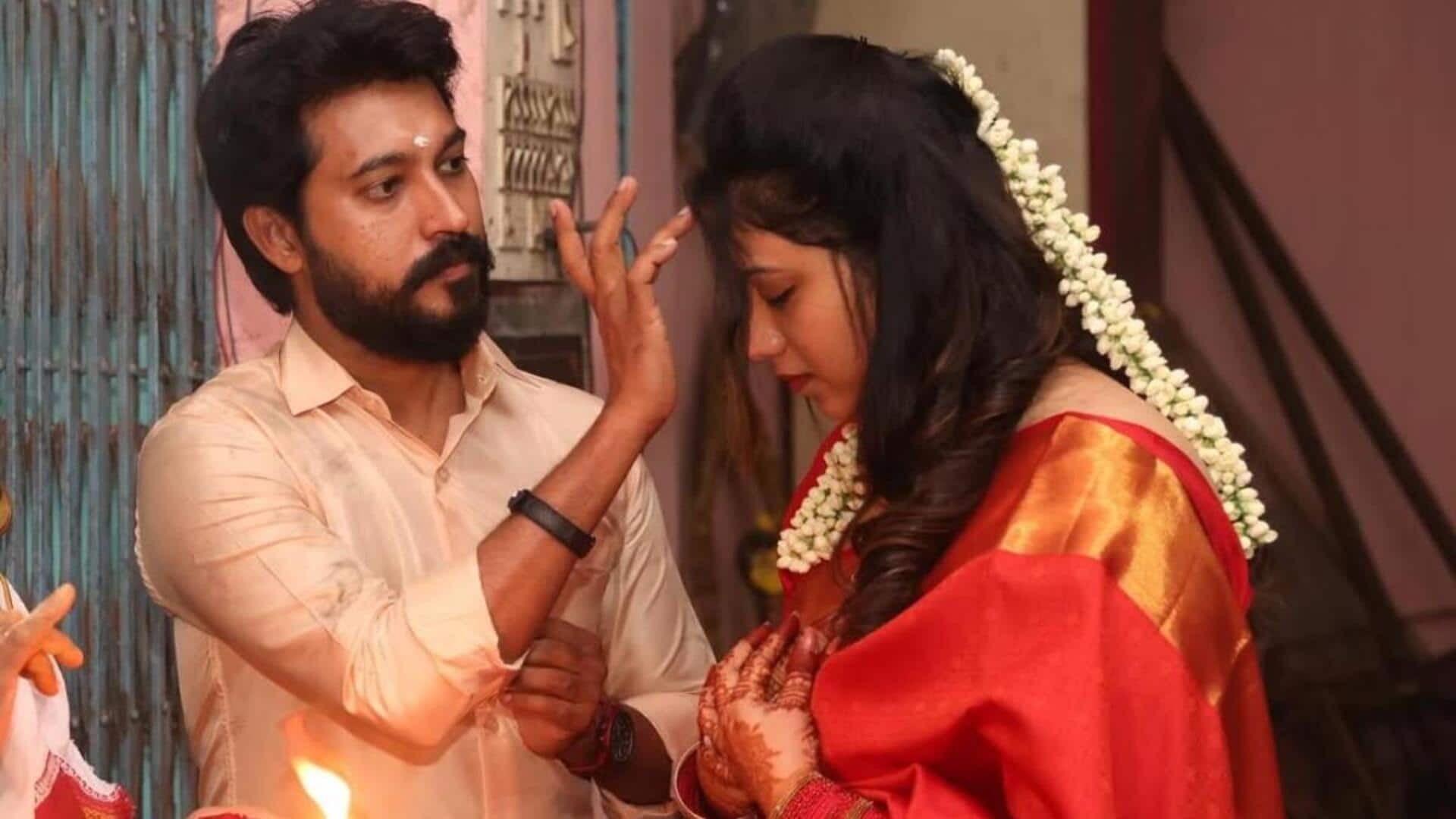 ஆடை வடிவமைப்பாளர் ஜாய் கிரிசில்டாவுடன் பிரபல சமையல் கலைஞர் மாதம்பட்டி ரங்கராஜூக்கு இரண்டாவது திருமணம் ஆடை வடிவமைப்பாளர் ஜாய் கிரிசில்டாவுடன் பிரபல சமையல் கலைஞர் மாதம்பட்டி ரங்கராஜூக்கு இரண்டாவது திருமணம்