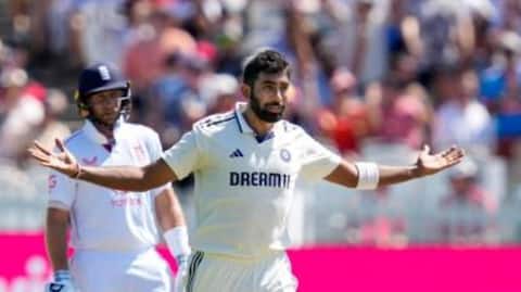 வெளிநாட்டு டெஸ்ட் போட்டிகளில் அதிகமுறை ஐந்து விக்கெட்டுகள்; கபில்தேவின் நீண்டகால சாதனையை முறியடித்தார் ஜஸ்ப்ரீத் பும்ரா