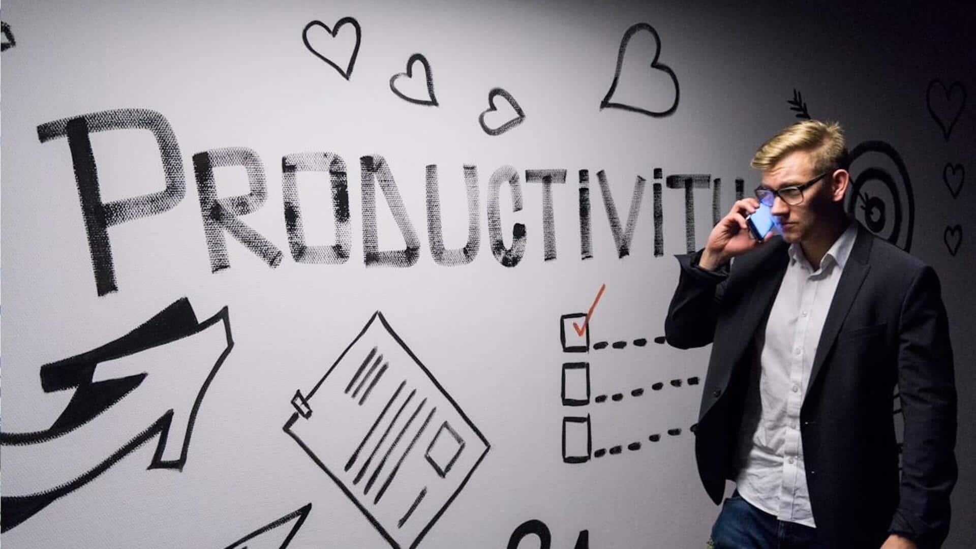 சூப்பர் ஃபாஸ்ட்டாக வேலை செய்யணுமா? இதோ உங்கள் உற்பத்தித்திறனை 10 மடங்கு அதிகரிக்கும் 5 ரகசியப் பழக்கங்கள்