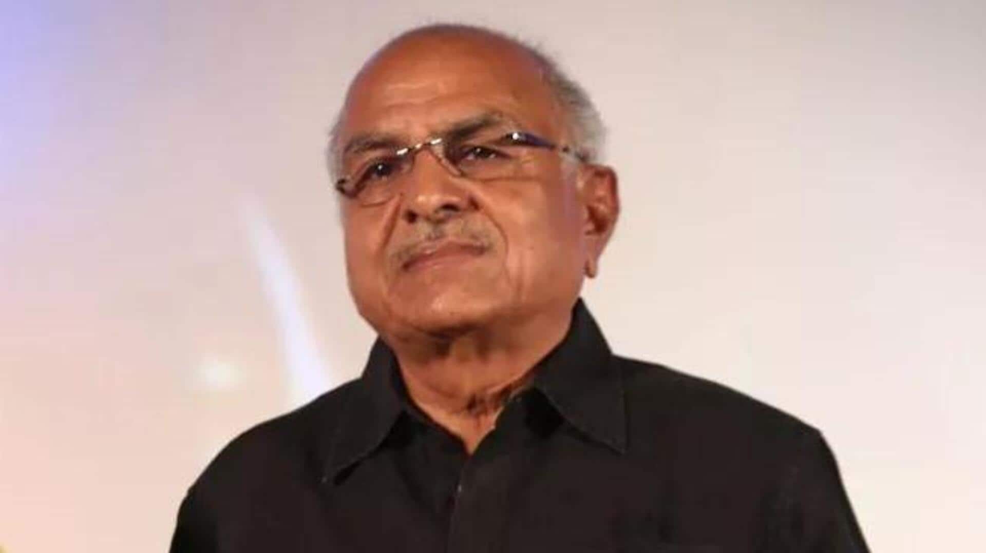 'சூப்பர் குட் பிலிம்ஸ்' தயாரிப்பாளர் RB சௌத்திரி சாலை விபத்தில் காலமானார்