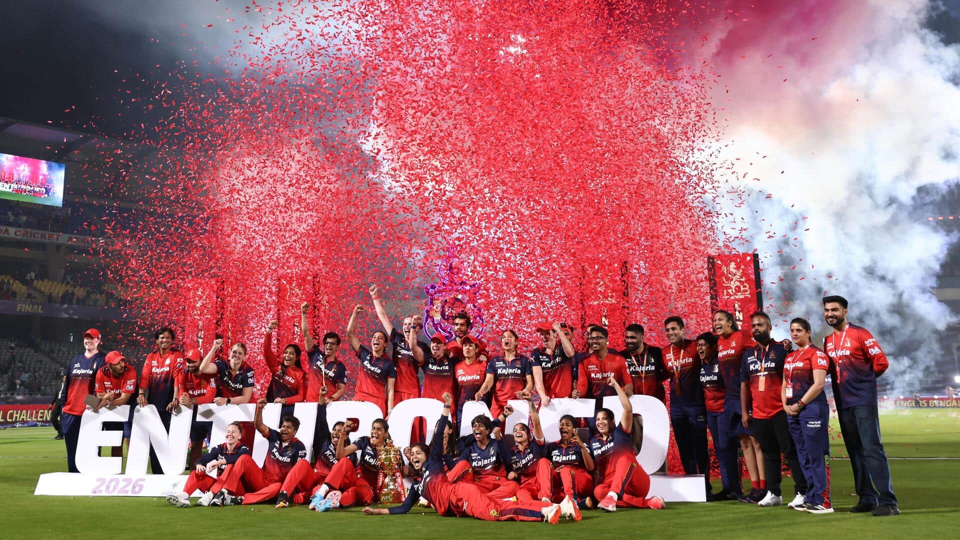 WPL 2026 கிரீடத்தை வென்ற RCB: முக்கிய புள்ளிவிவரங்கள்