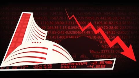 பங்குச்சந்தை கடும் சரிவு ஒரே நாளில் ரூ.9.5 லட்சம் கோடி காலி