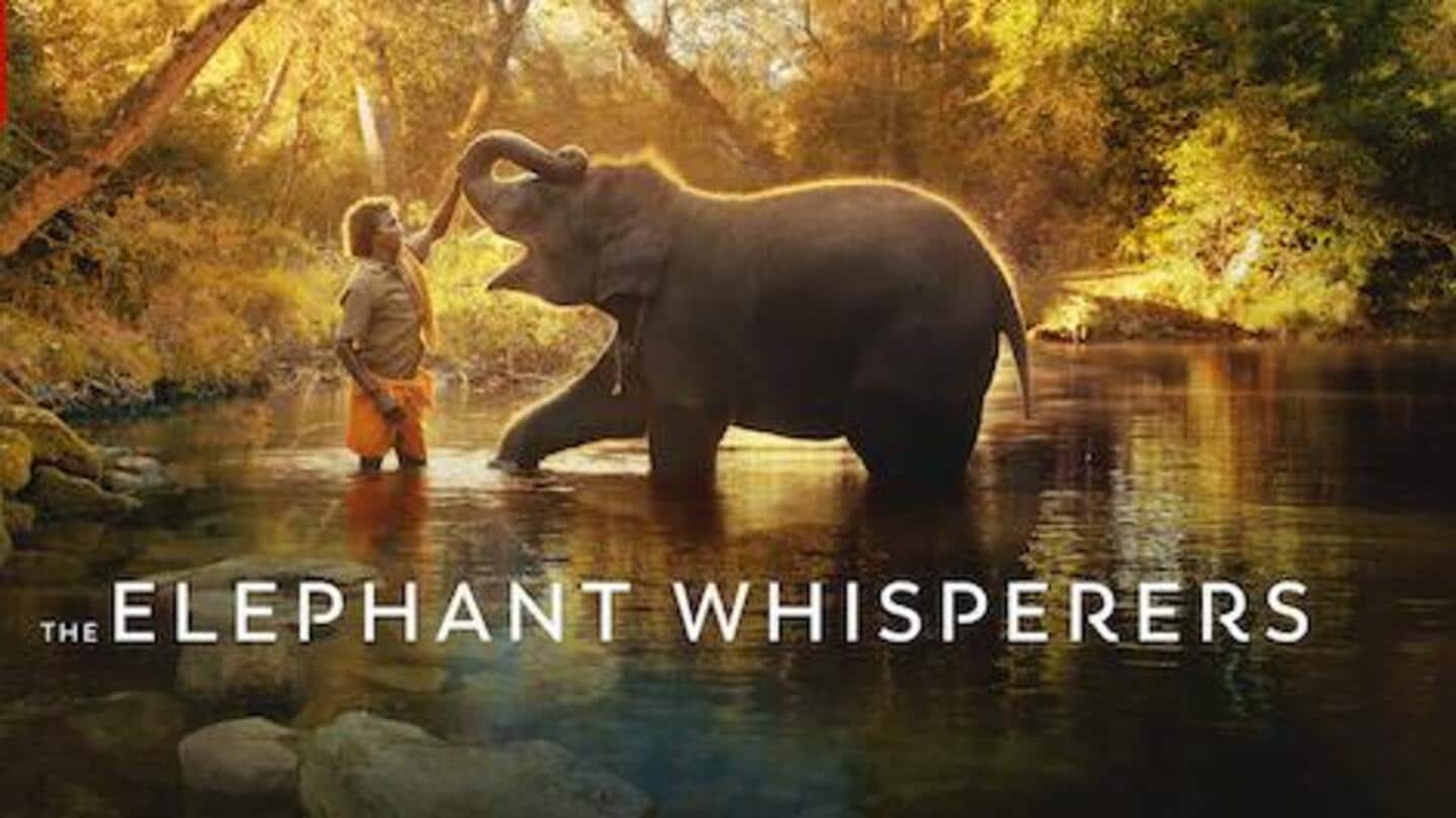 ஆஸ்கார் விருதுகள் 2023: 'The Elephant Whisperers'  சிறந்த டாக்குமெண்டரி குறும்படத்திற்கான விருதை வென்றது