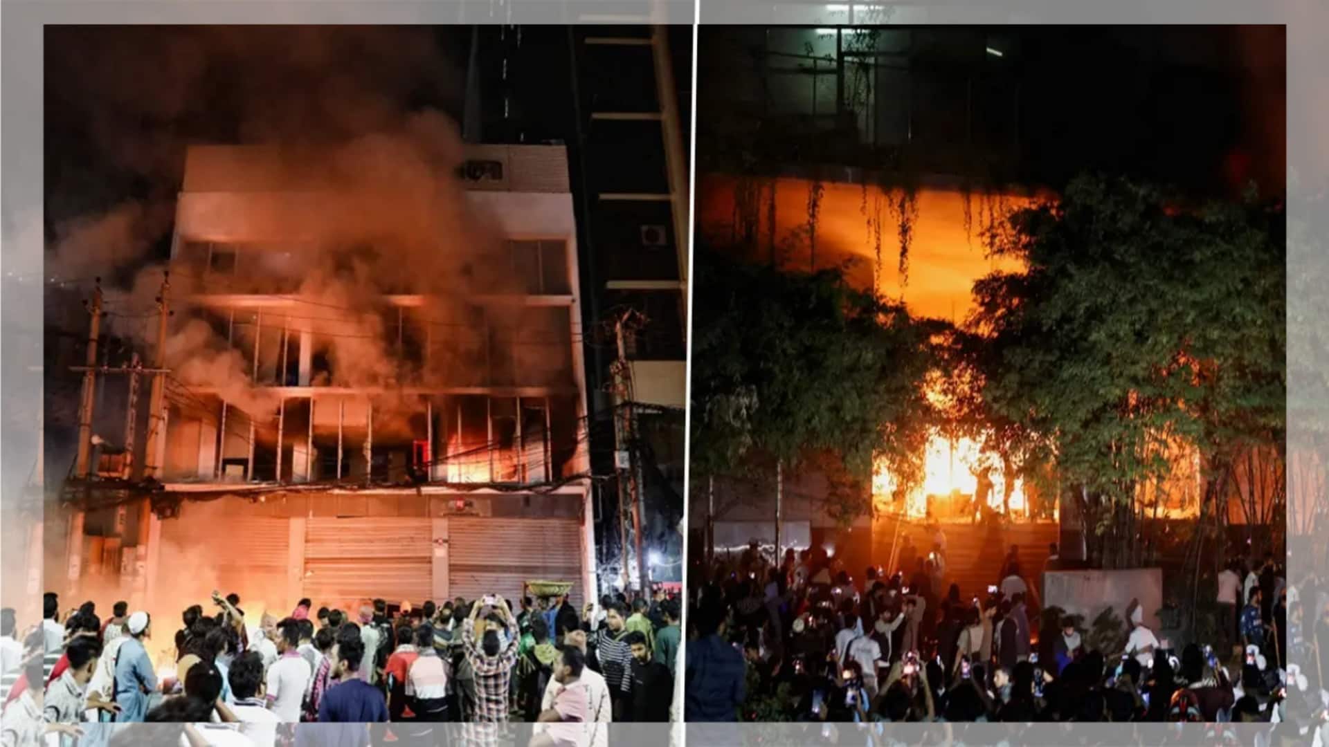 பங்களாதேஷில் கொழுந்துவிட்டு எரியும் வன்முறை: மாணவர் தலைவர் மறைவால் பதற்றம், இந்தியத் தூதரகம் முற்றுகை