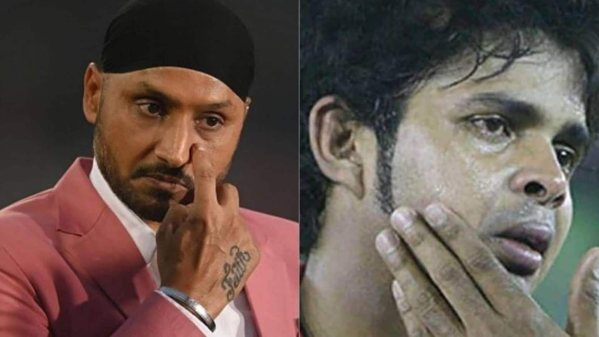 17 ஆண்டுகளுக்குப் பிறகு மீண்டும் பேசுபொருளாக மாறியுள்ள ஐபிஎல்லின் ஸ்லாப்கேட் வீடியோ; நடந்தது என்ன?