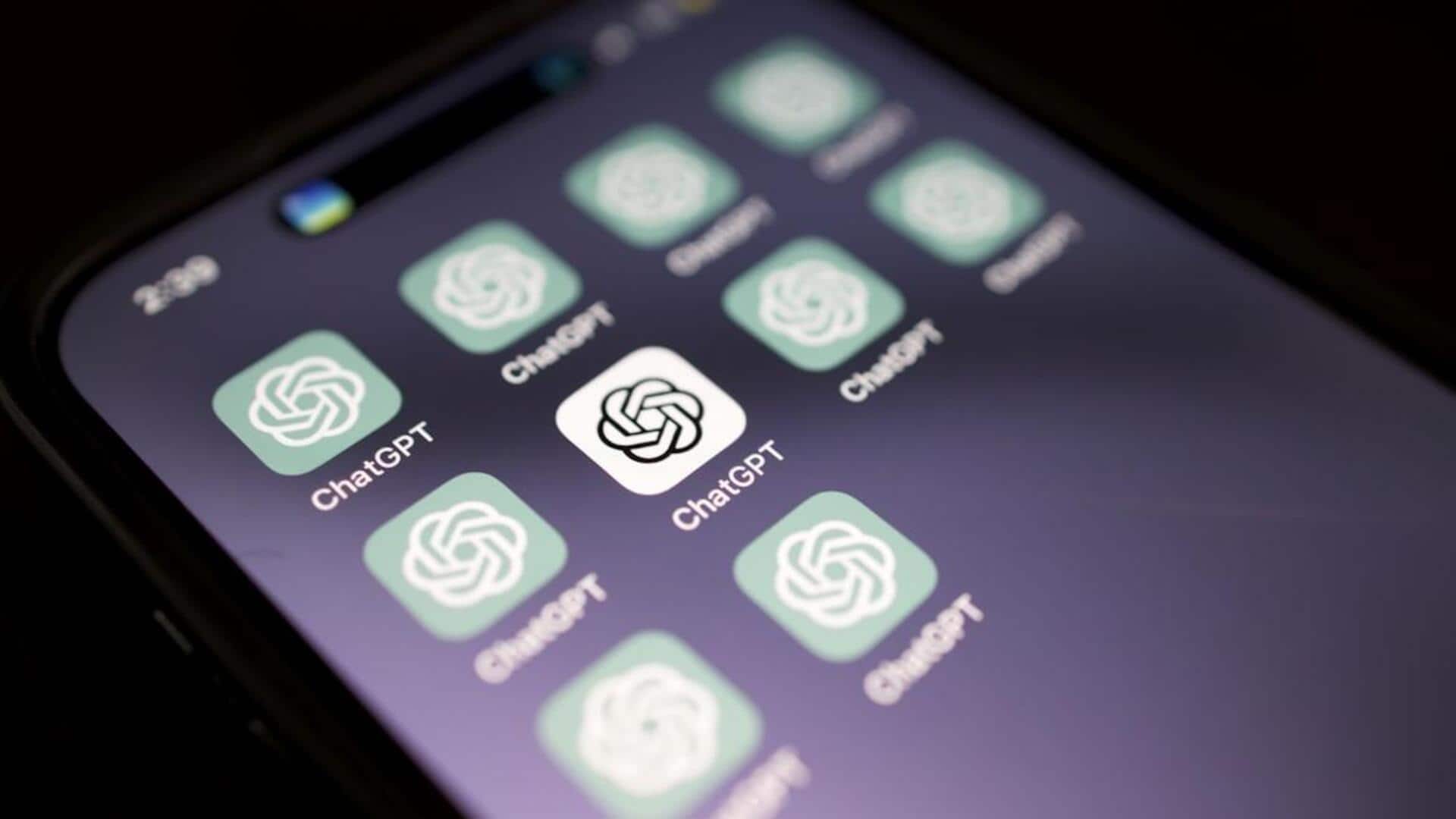 அமெரிக்காவில் அதிகம் பதிவிறக்கம் செய்யப்பட்ட இலவச ஐபோன் செயலி ChatGPT ஆகும்