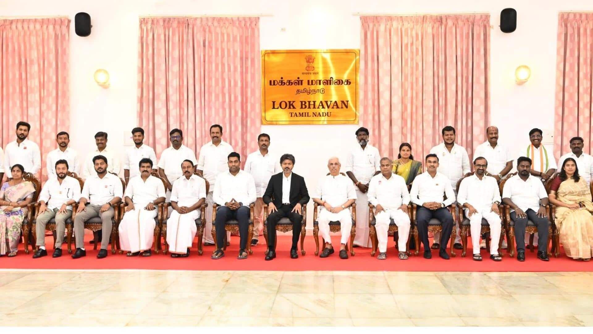 தமிழக அரசியல் வரலாற்றில் பல 'முதல்முறை' சரித்திரங்களை படைக்கும் விஜய் அமைச்சரவை