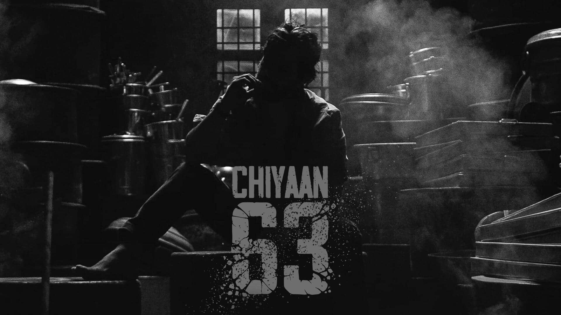 சியான் 63: கேங்ஸ்டர் அவதாரத்தில் விக்ரம், நாயகியாக ரியா ஷிபு இணைந்தார்
